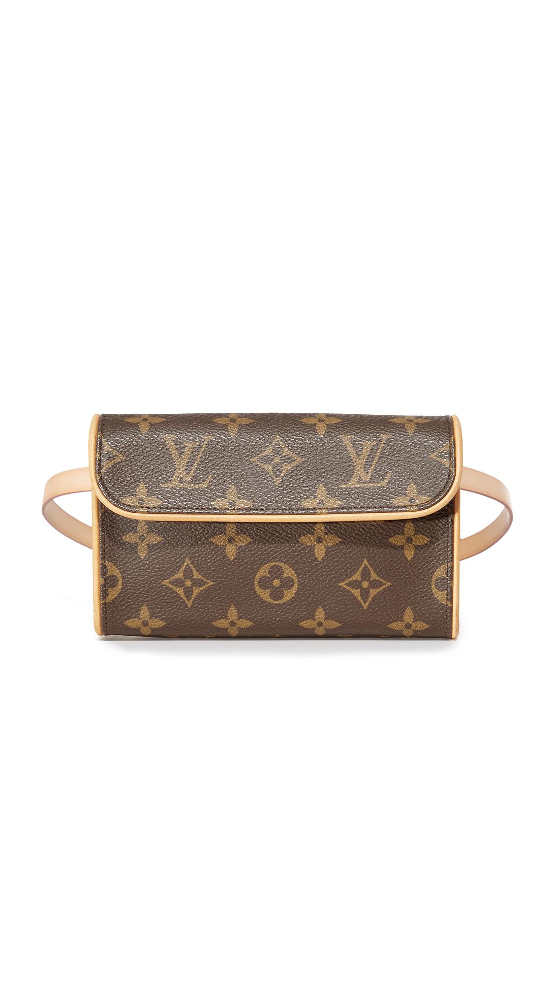 Louis Vuitton Mono Pouchette Florentine Belt Bag (previously Owned) | Lyst