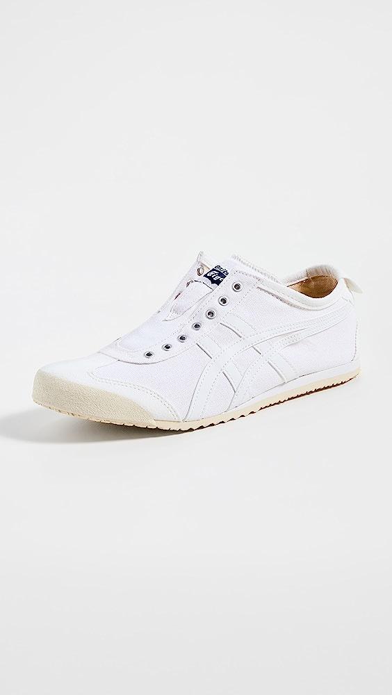 onitsuka tiger white slip on