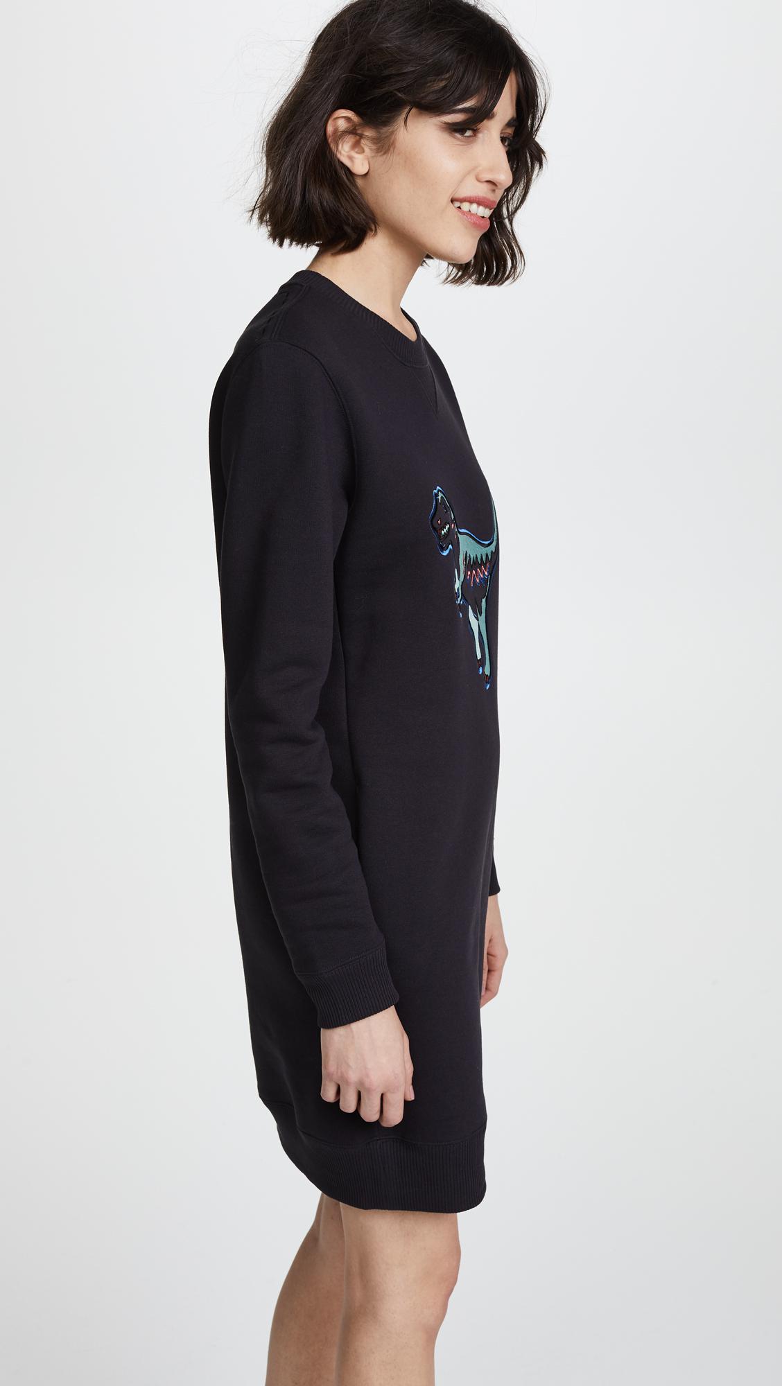 coach sweatshirt dress