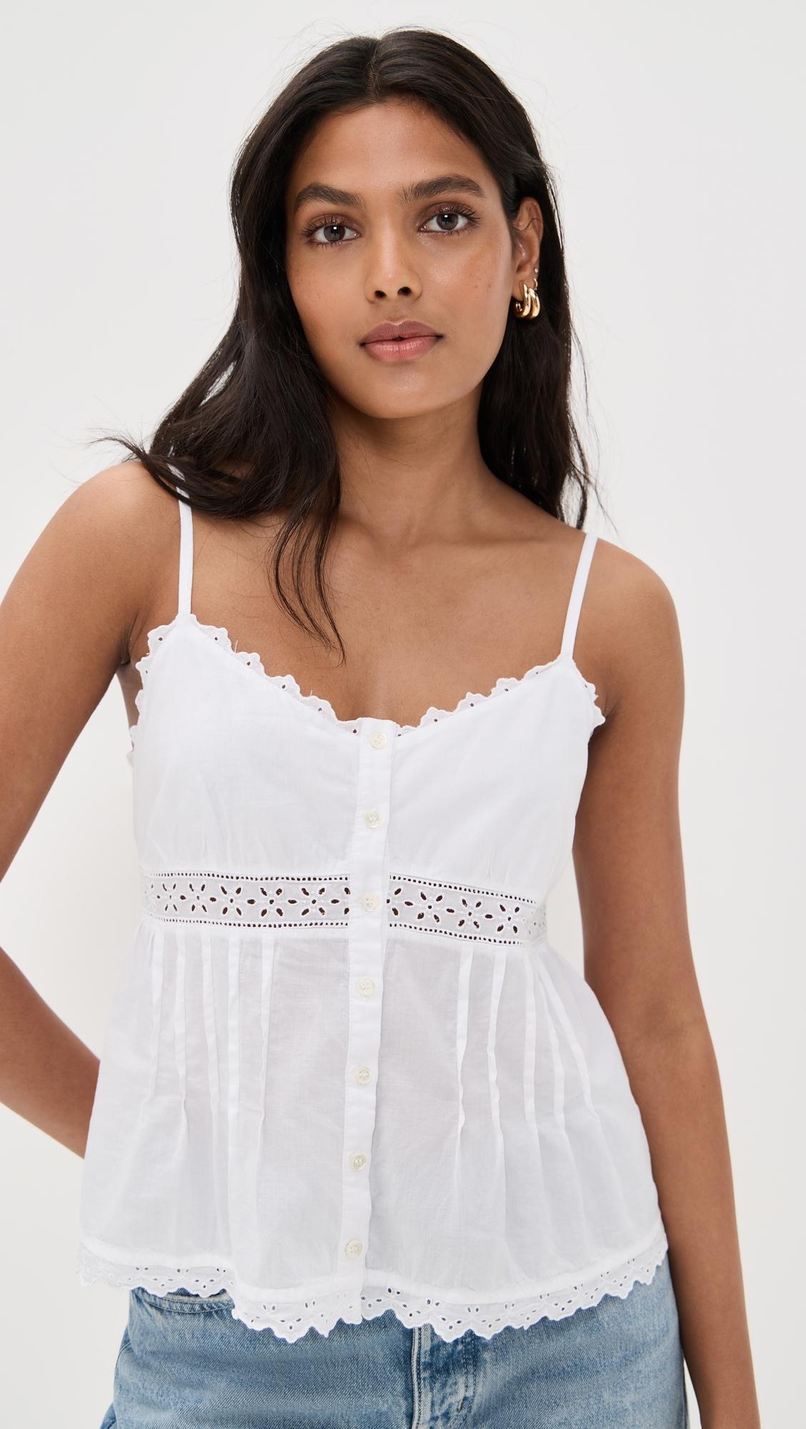 Xirena Anna Tank in White | Lyst