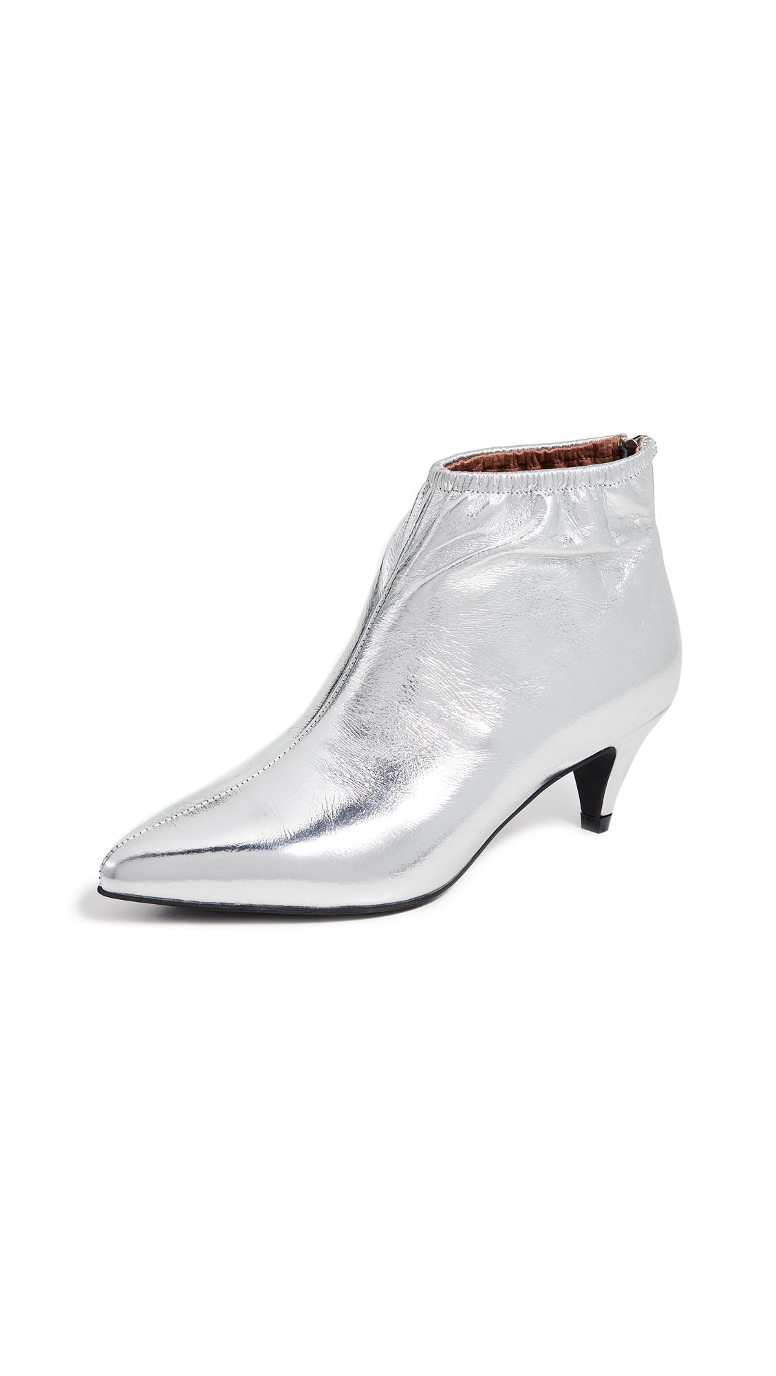 white combat boots with heels