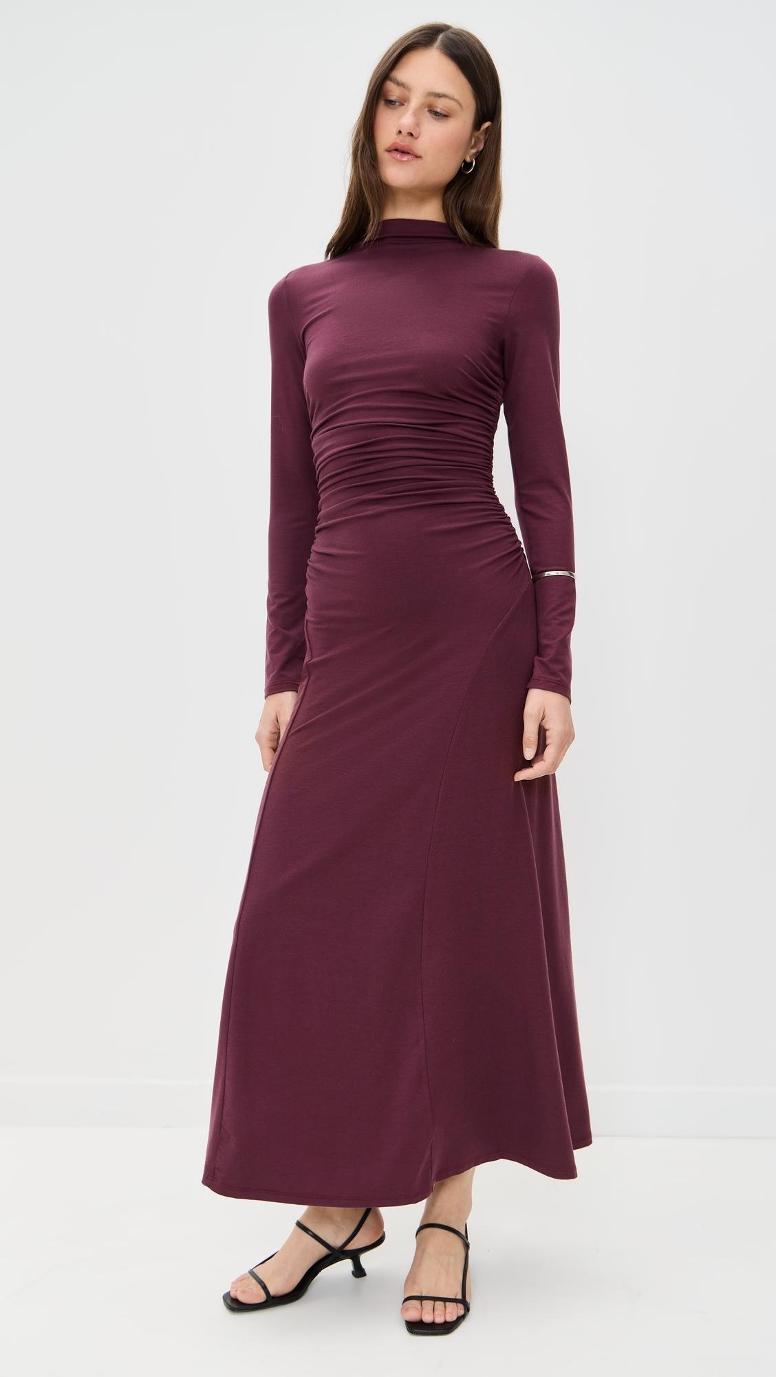 Reformation Nemy Knit Dress in Purple | Lyst