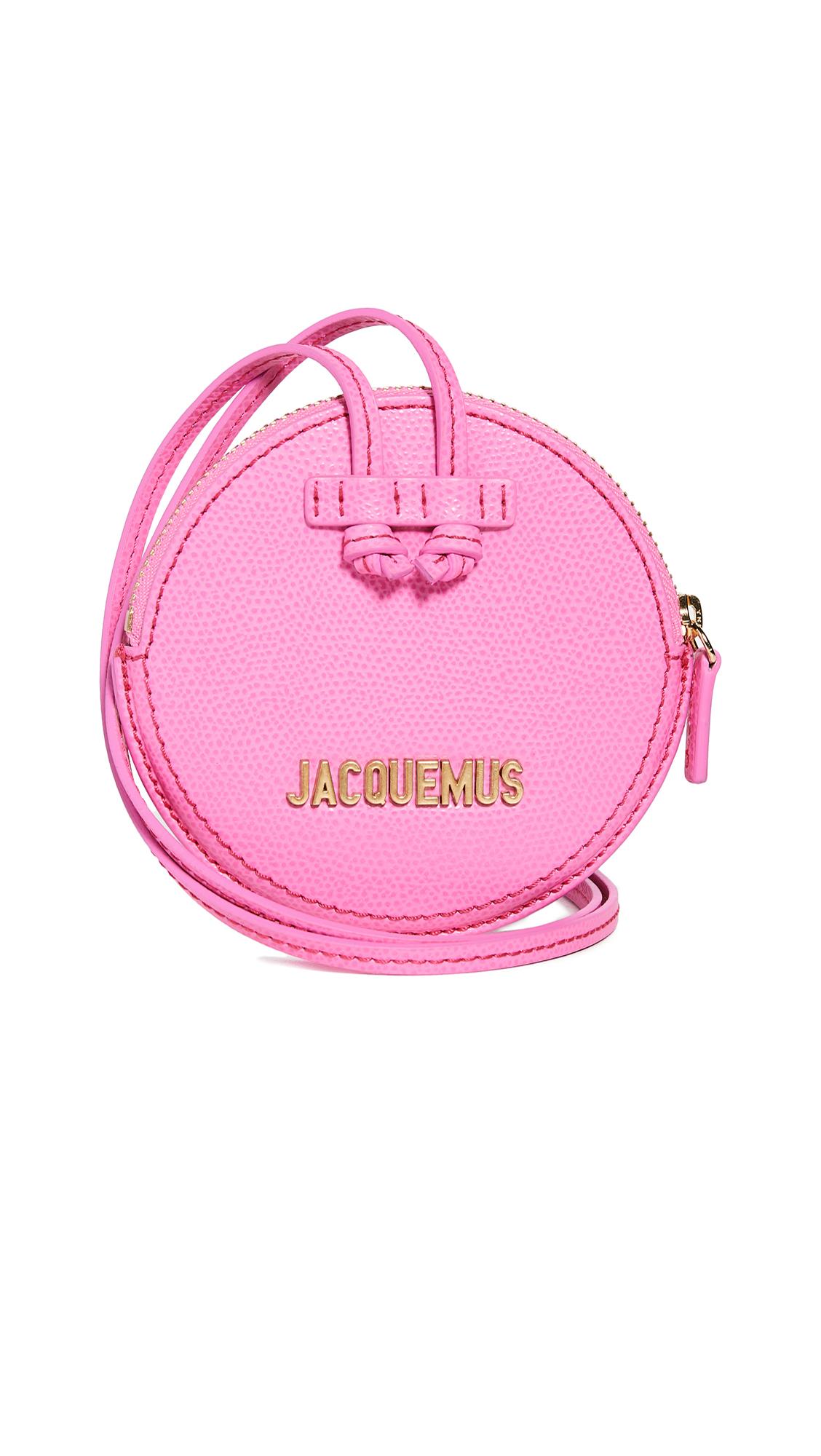 Jacquemus Leather Le Pitchou Coin Purse in Pink - Lyst
