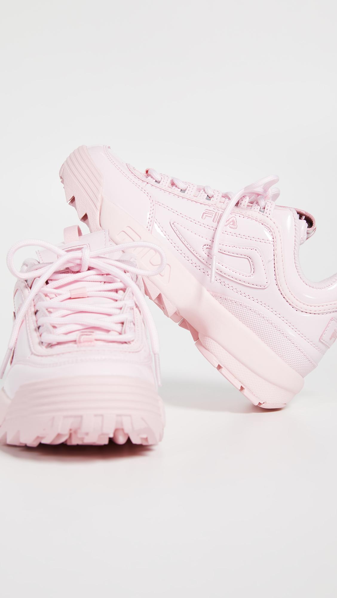 fila disruptor chalk pink
