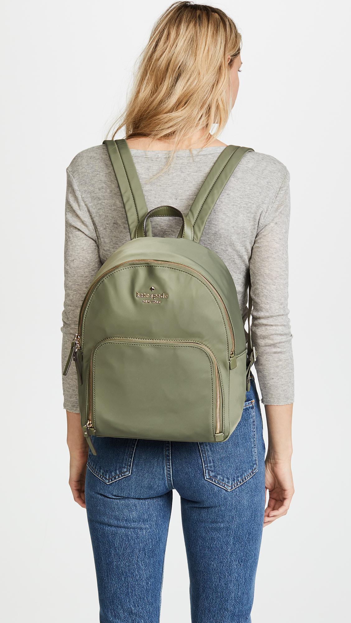 kate spade backpack green