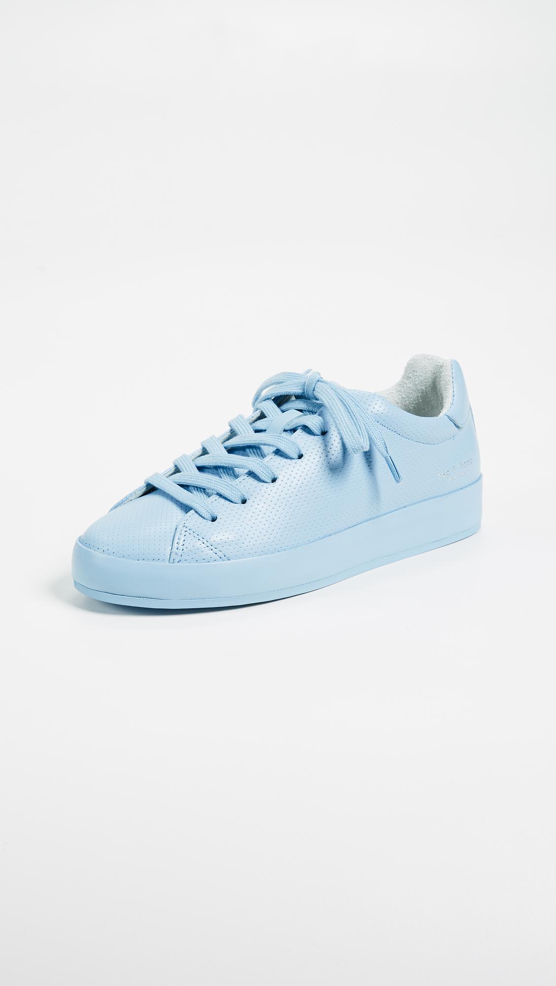 Rag & Bone Leather Rb1 Low Sneakers in Chambray (Blue) - Lyst