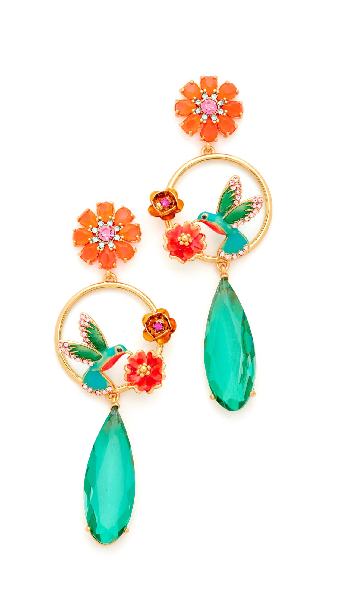 Hummingbird Earrings Kate Spade Outlet 