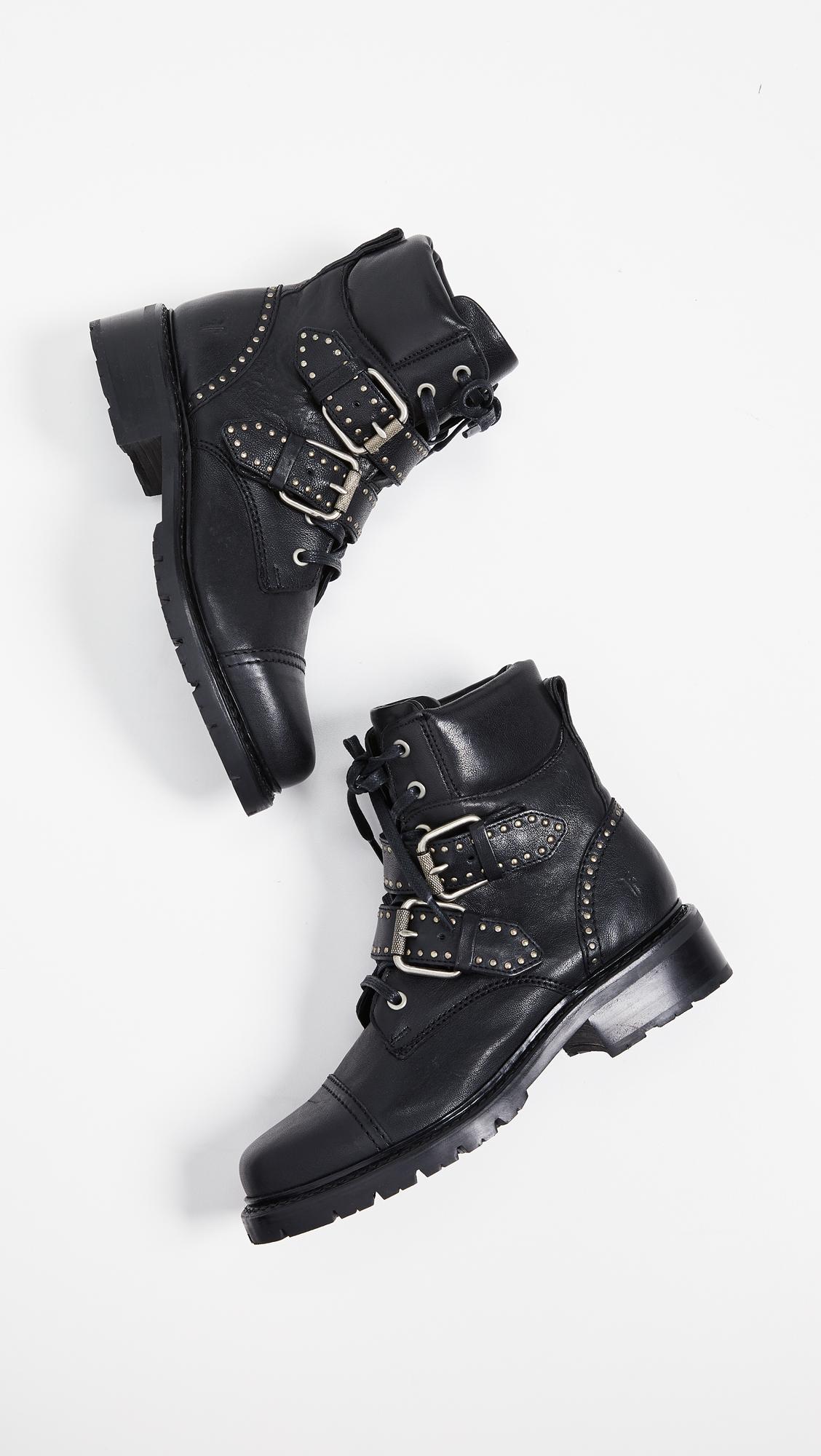 frye samantha studded