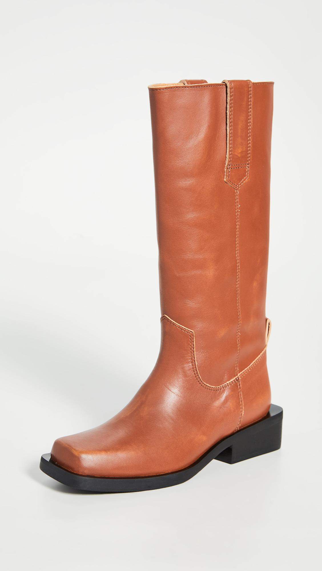 ganni mc boots