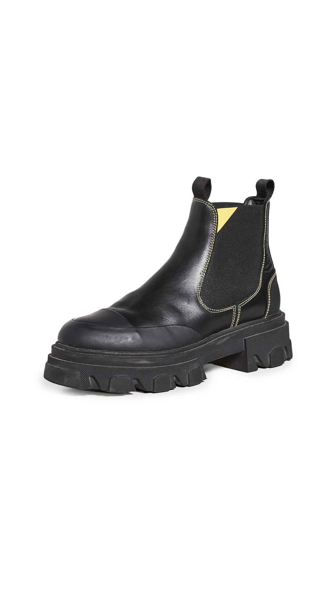 ganni low chelsea boot