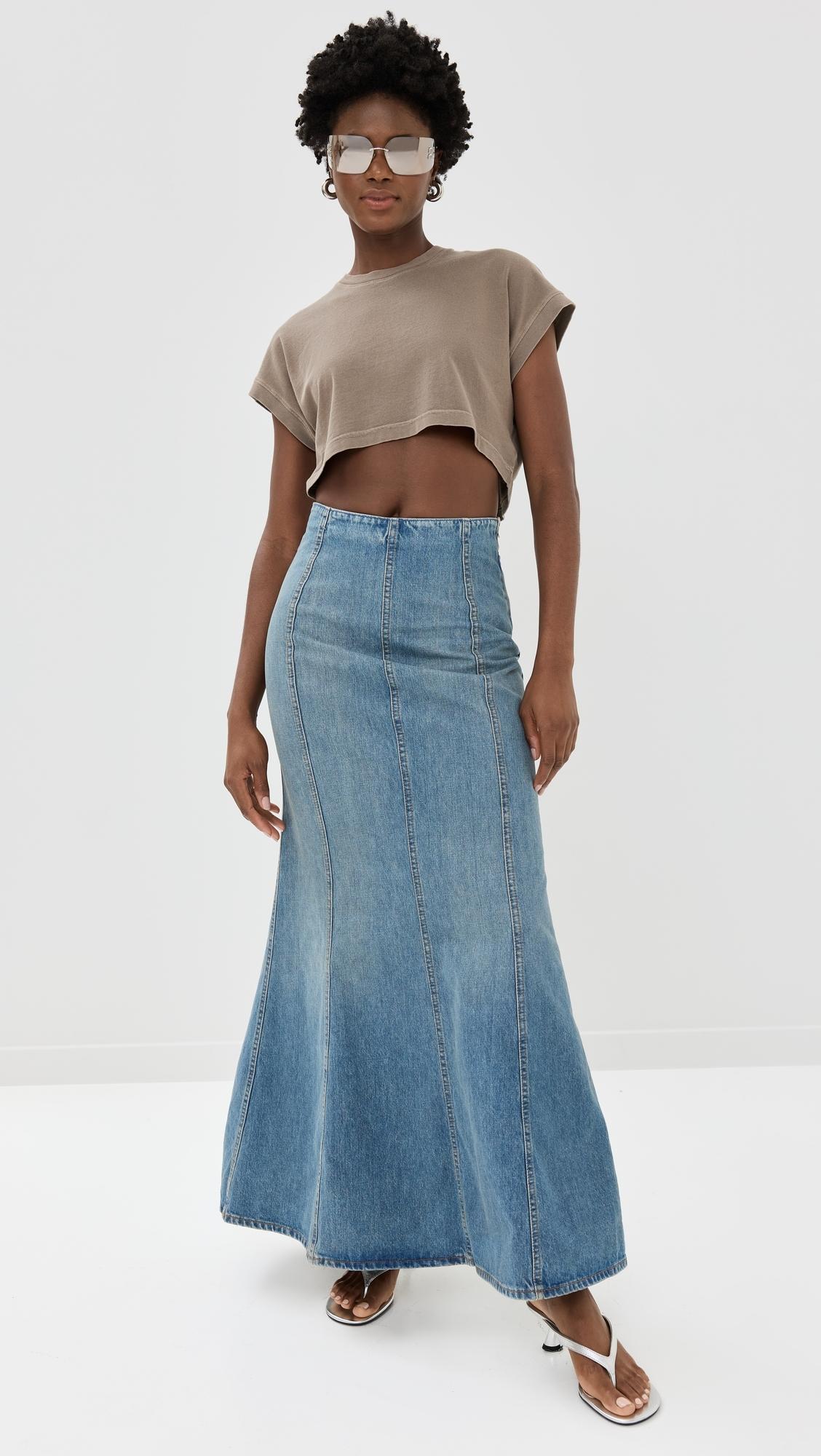 Haikure Shaquille Skirt in Blue | Lyst