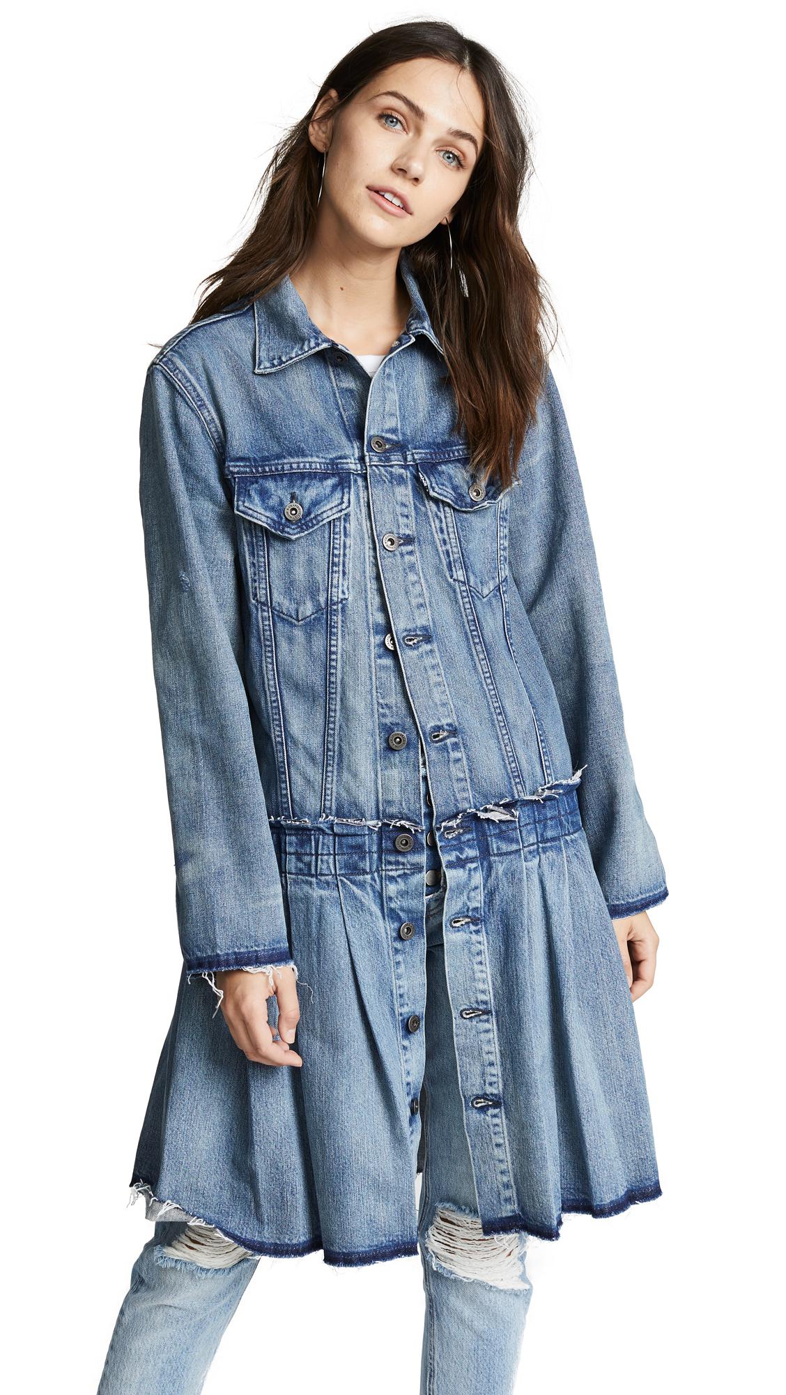 Levi's Denim Lmc Pleated Trucker Jacket 