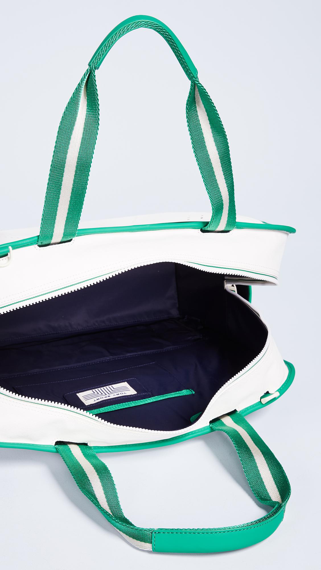 Tory Sport Canvas Multi Tennis Racquet Tote Lyst