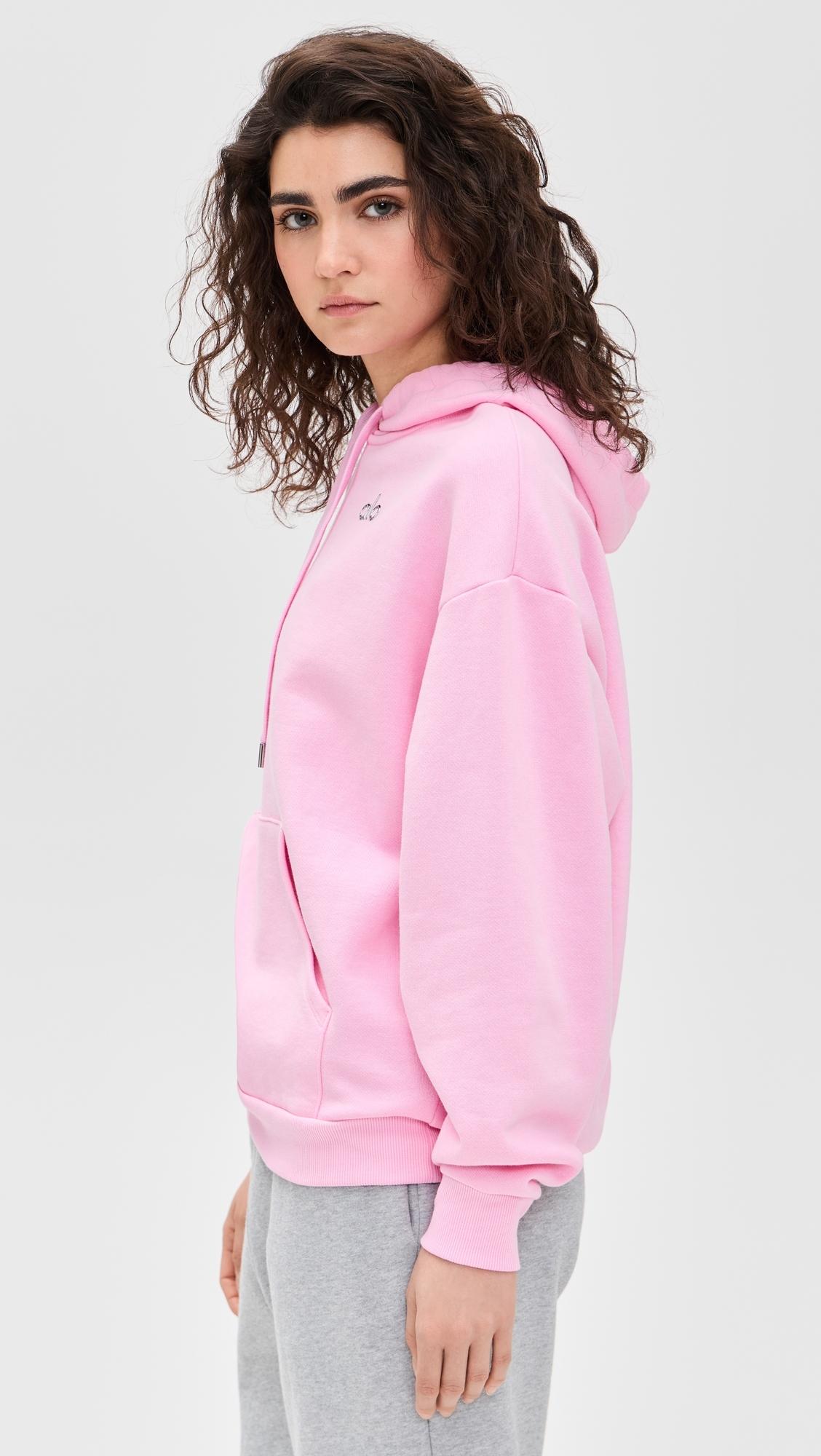 Alo Yoga Accolade Hoodie in Pink Lyst