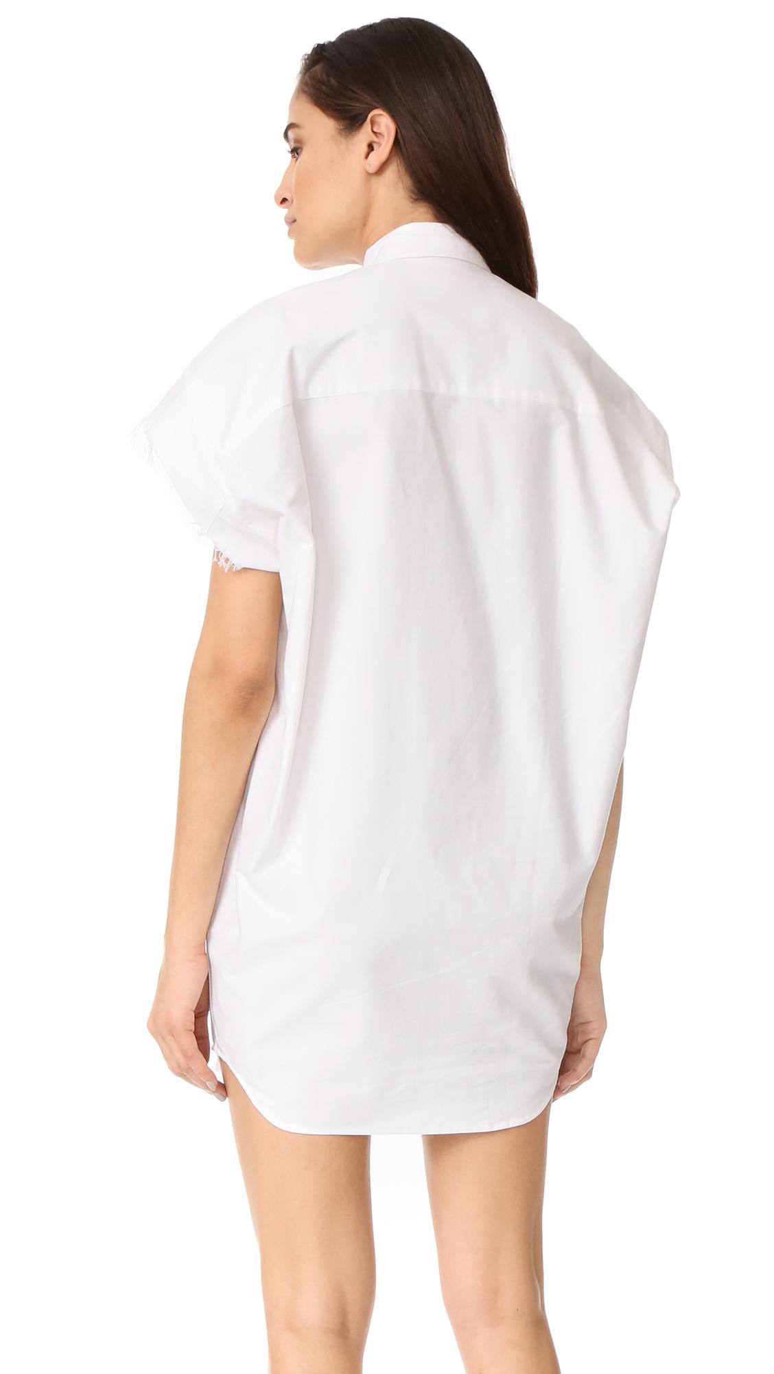 women's oxford shirt white