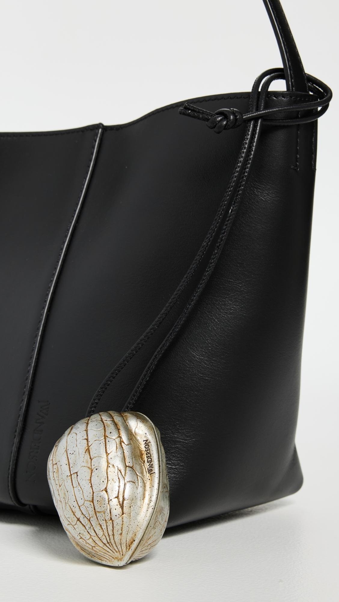 JW Anderson Walnut Keyring in Black | Lyst