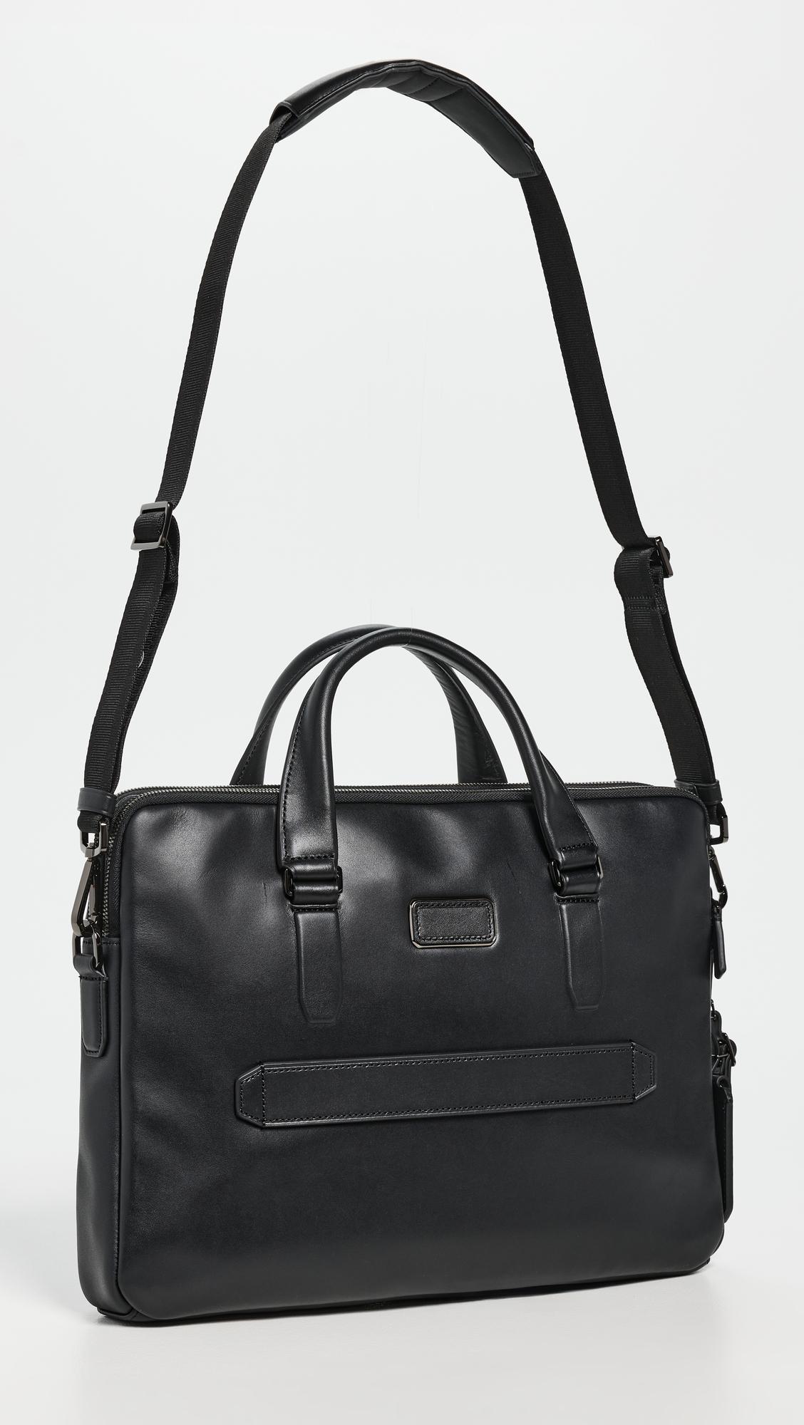 Tumi Sycamore Slim Briefcase in Black for Men Lyst