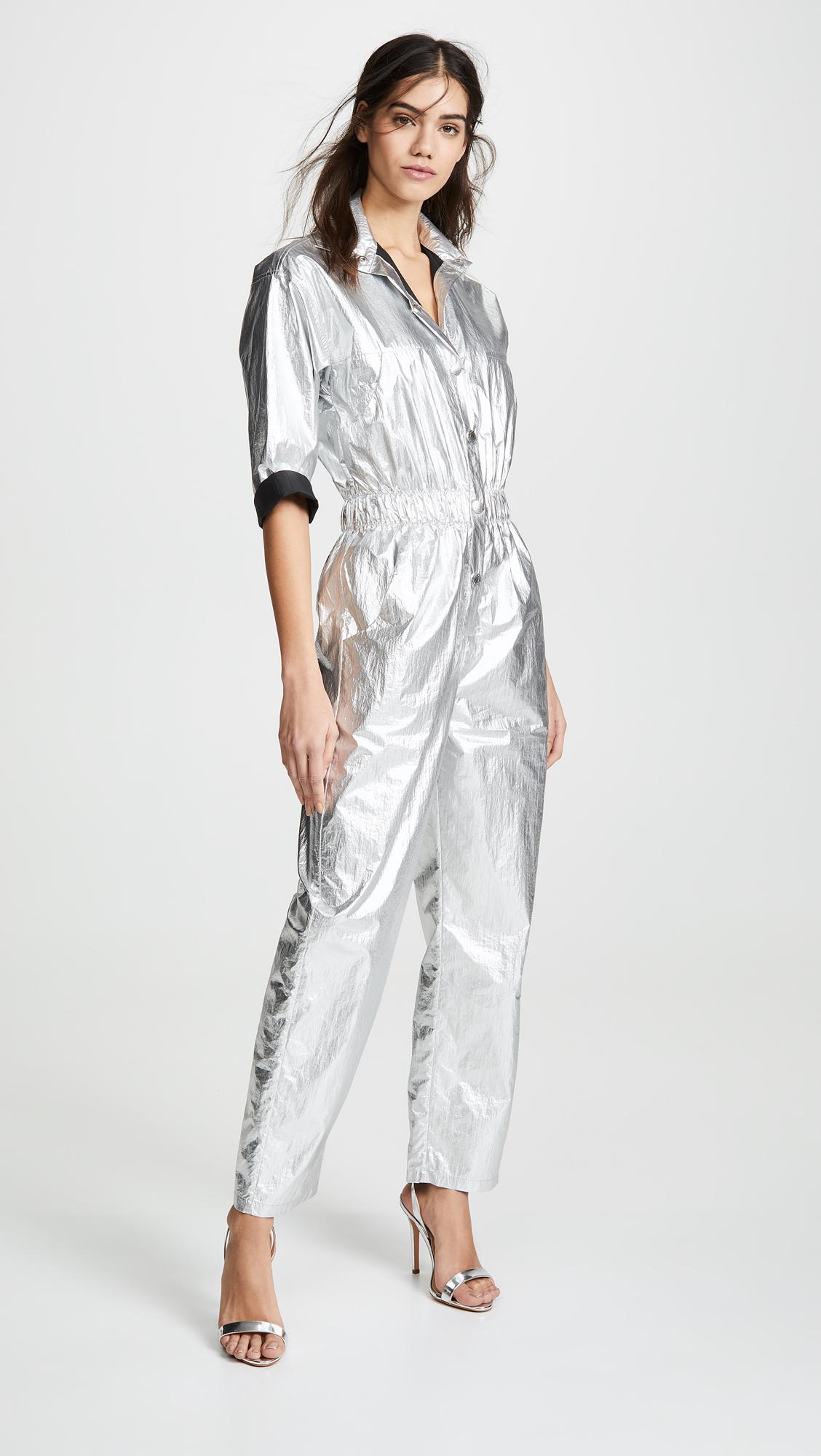Simon Miller Oruro Foil Jumpsuit in 