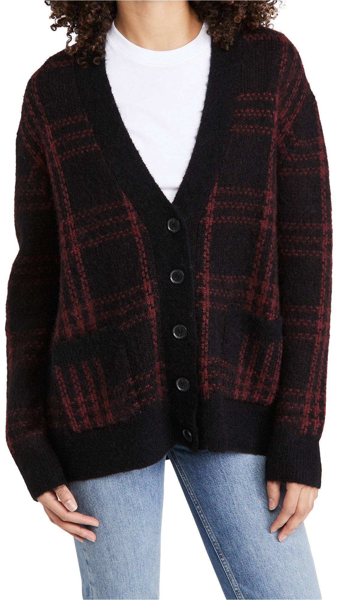 redone oversized cardigan