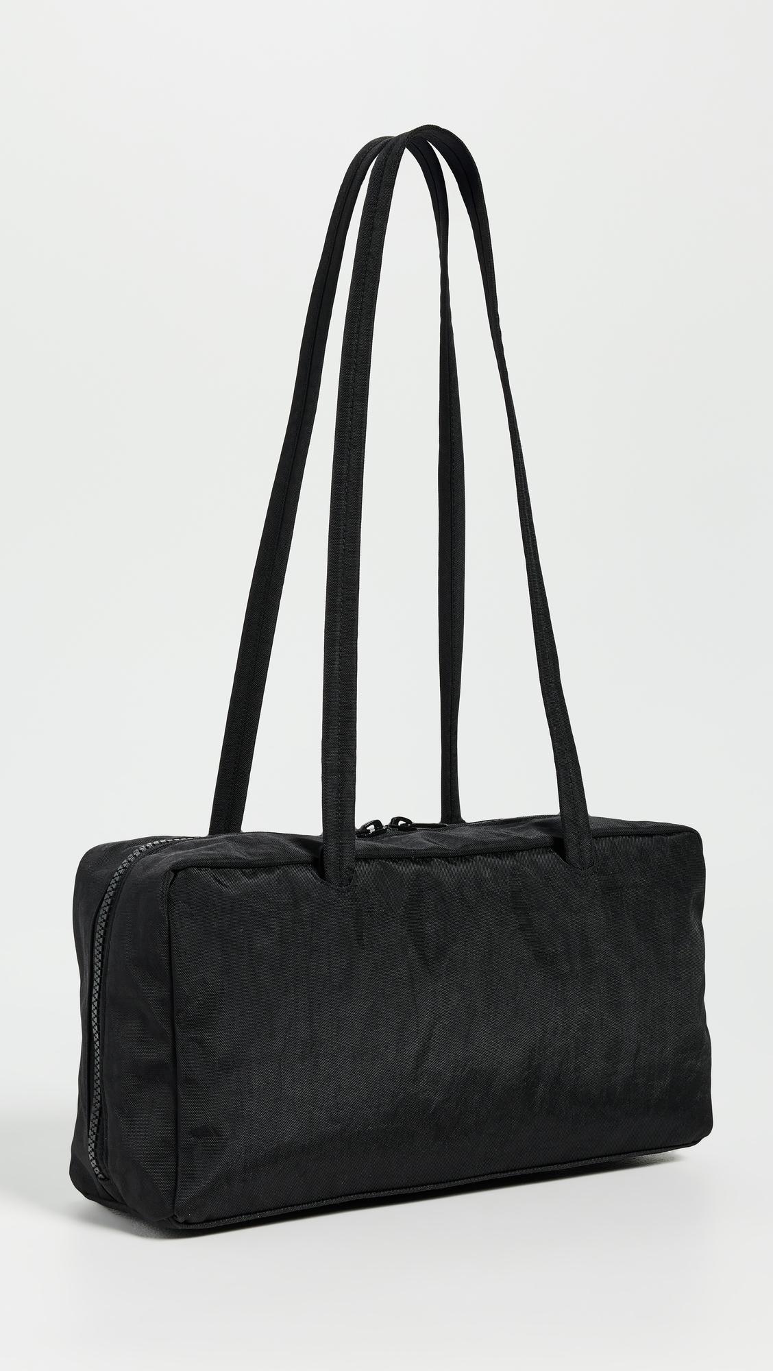 BAGGU Nylon Bowler Bag in Black | Lyst