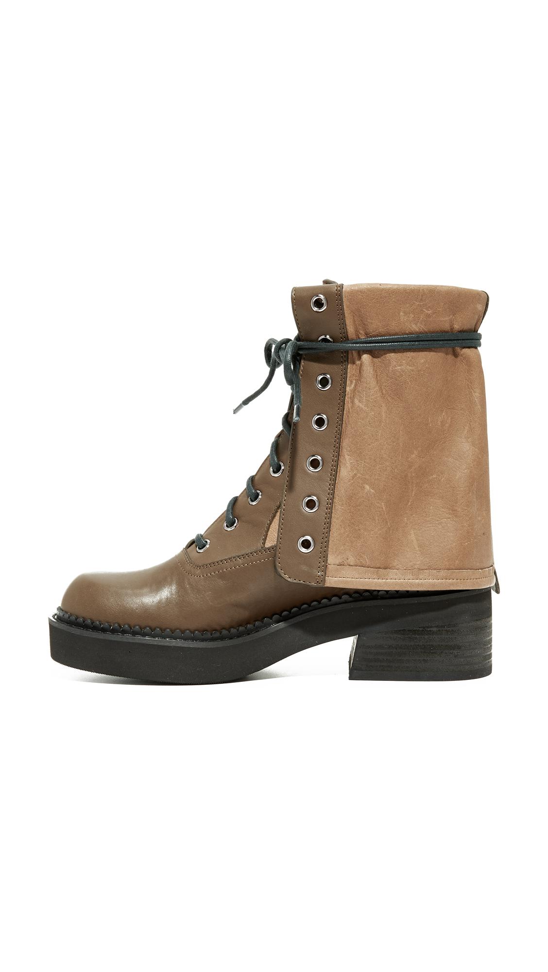 chloe combat boot