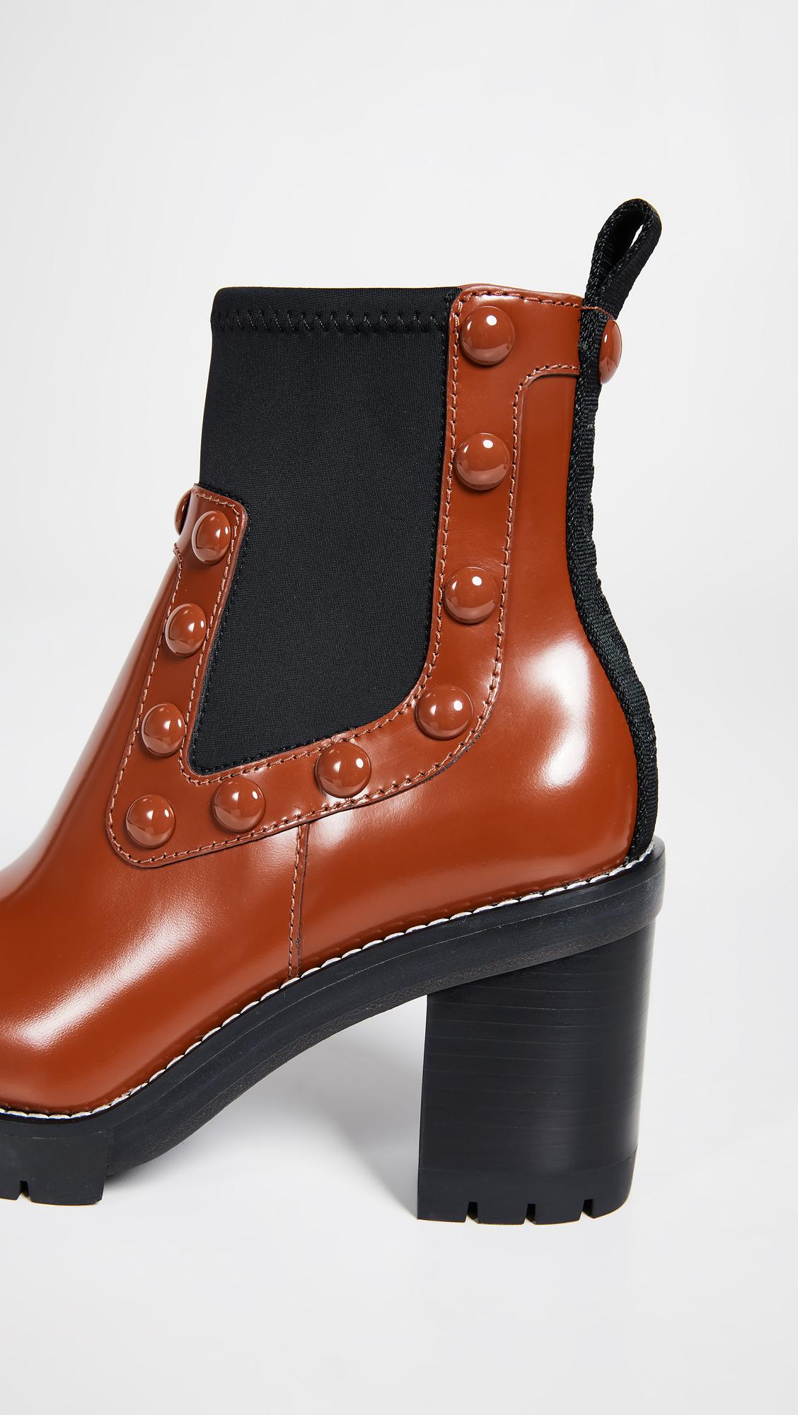 tory burch preston studded bootie
