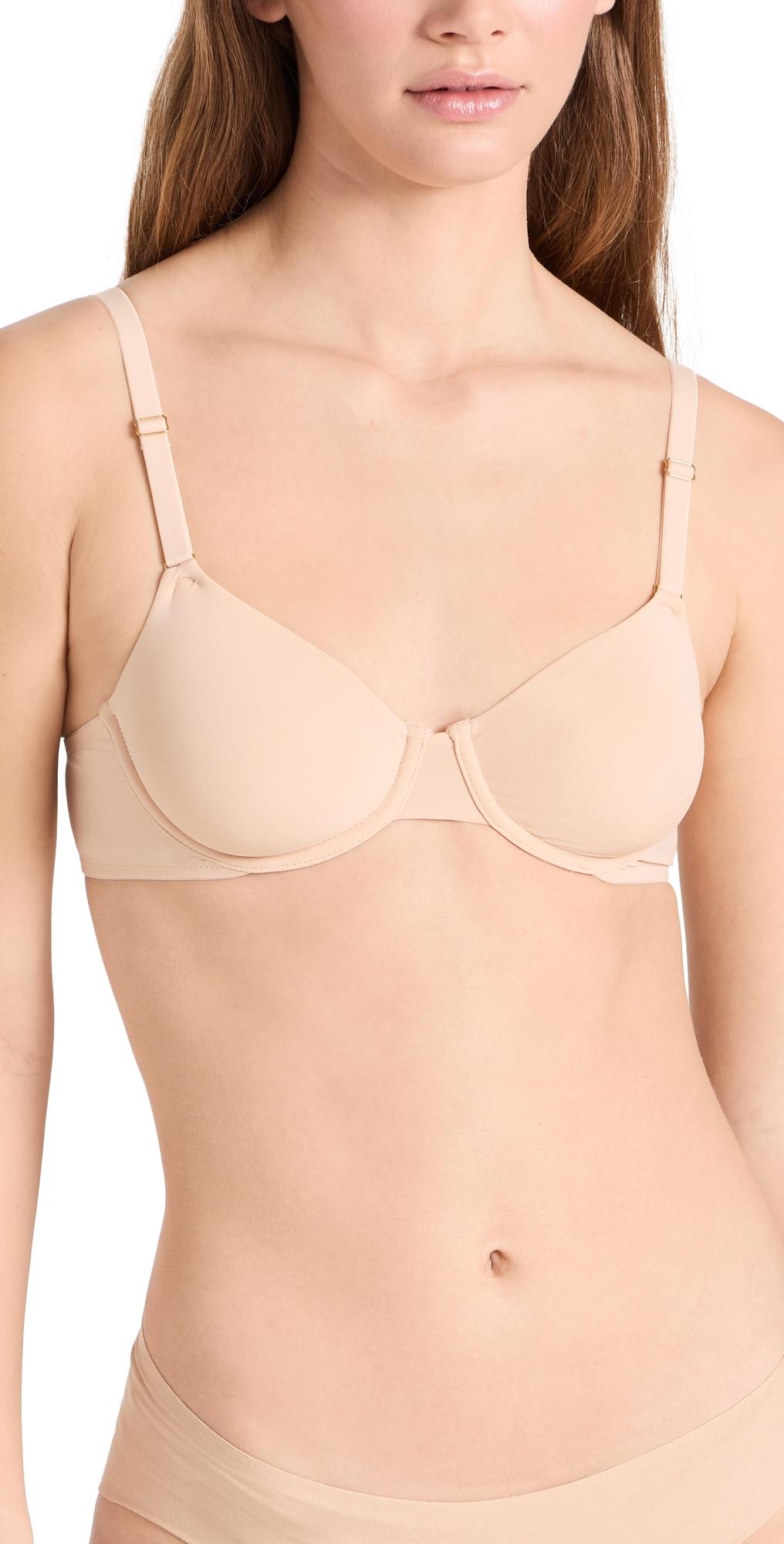 The Unlined Lace Bra: Toasted Almond