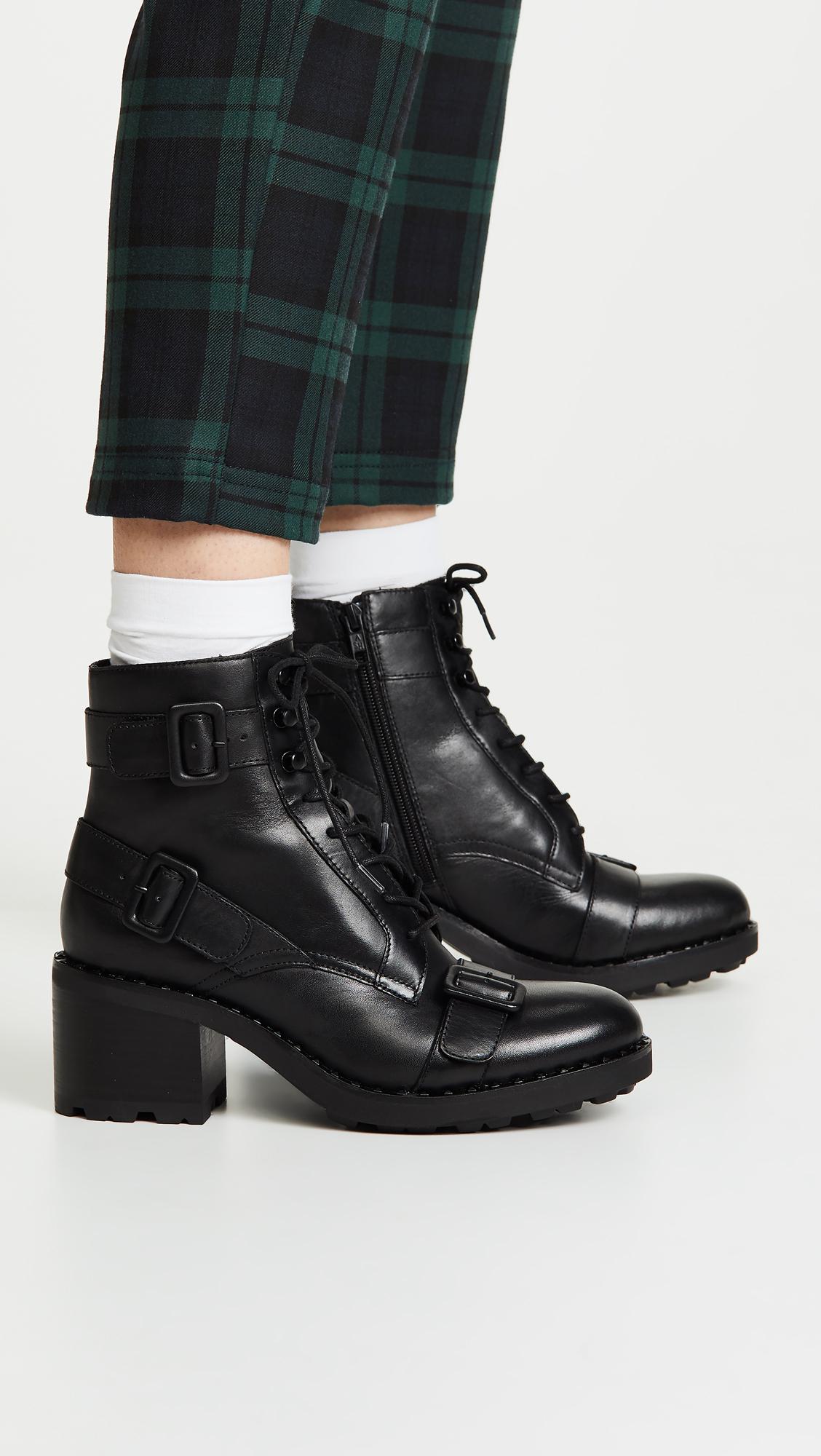 ash buckle boots