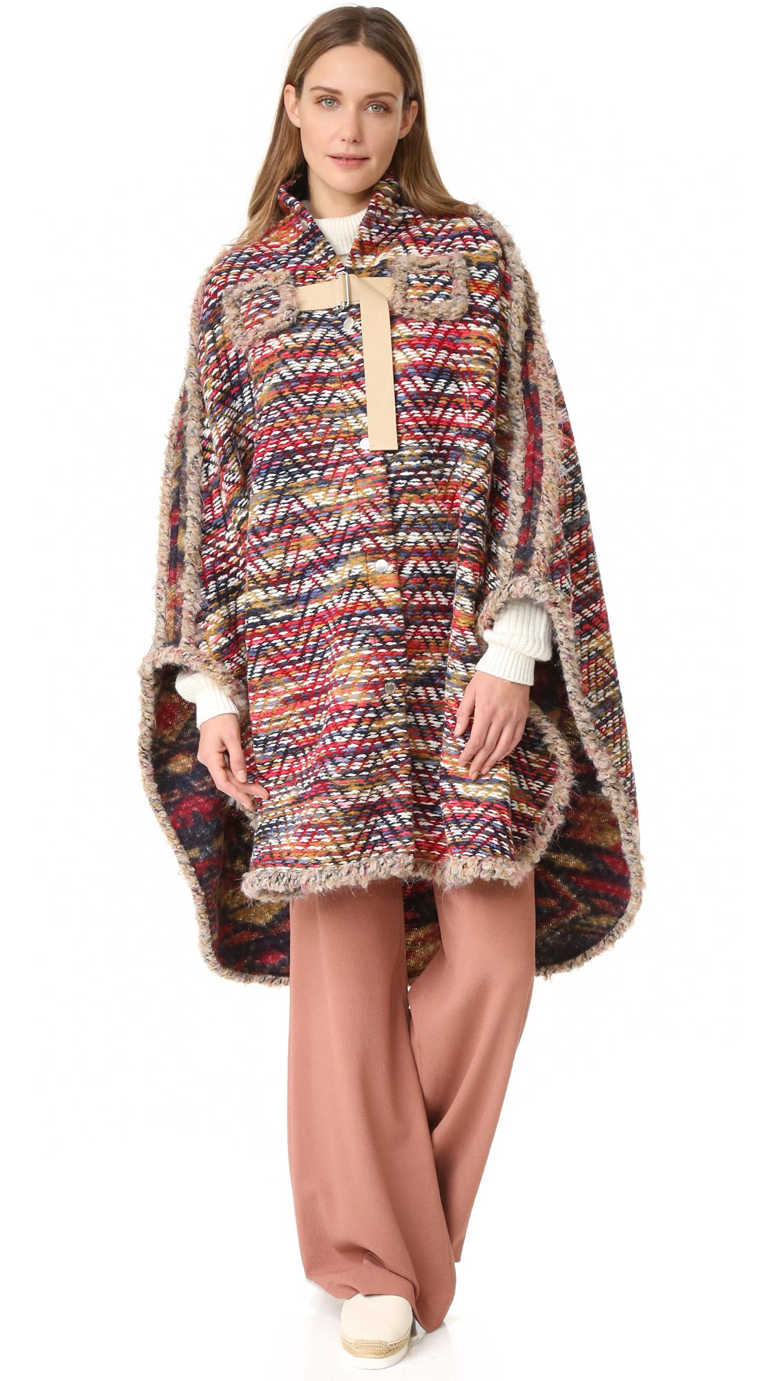 See by chloe cape coat hotsell