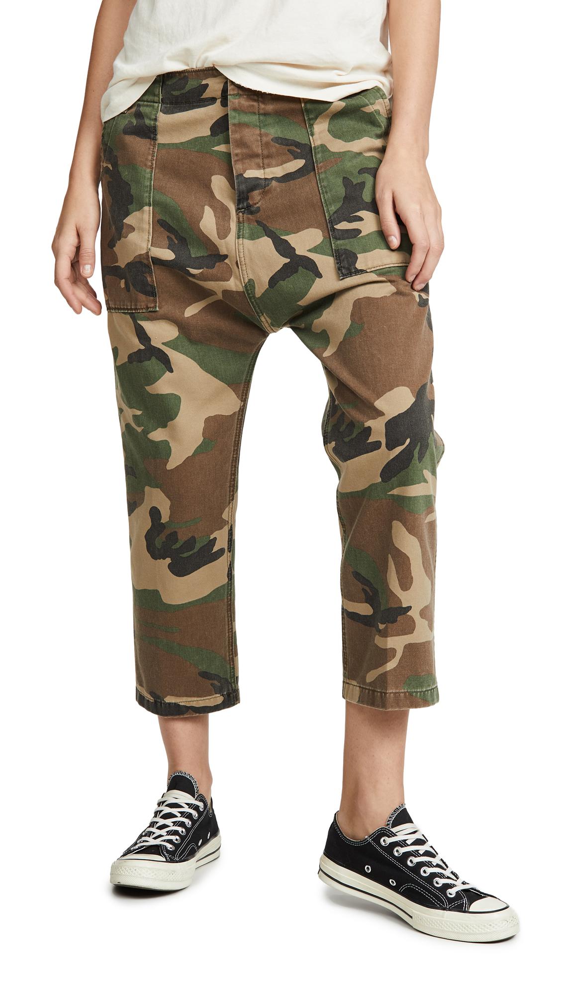 Drop crotch camo pants Clearance