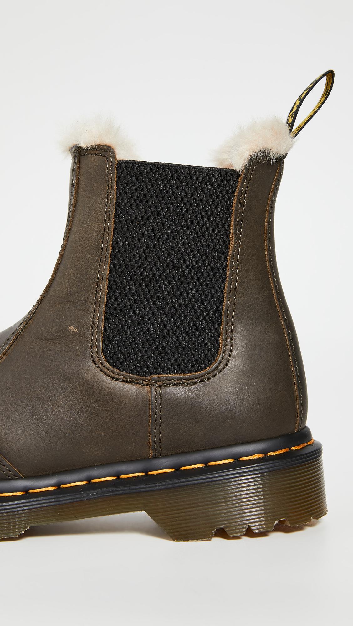 Dr. Martens 2976 Leonore Chelsea Boots in Green | Lyst