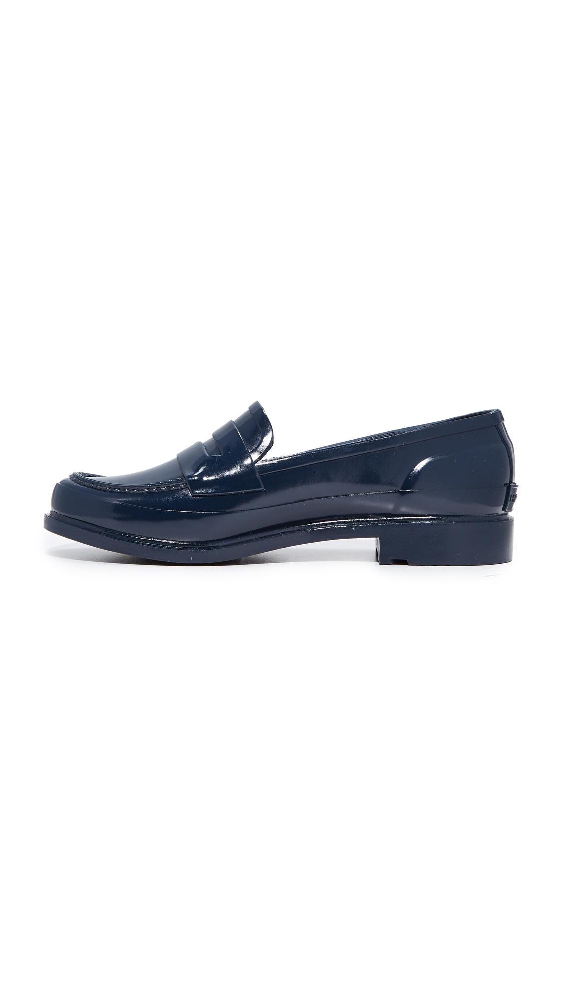 HUNTER Original Penny Loafers in Blue | Lyst