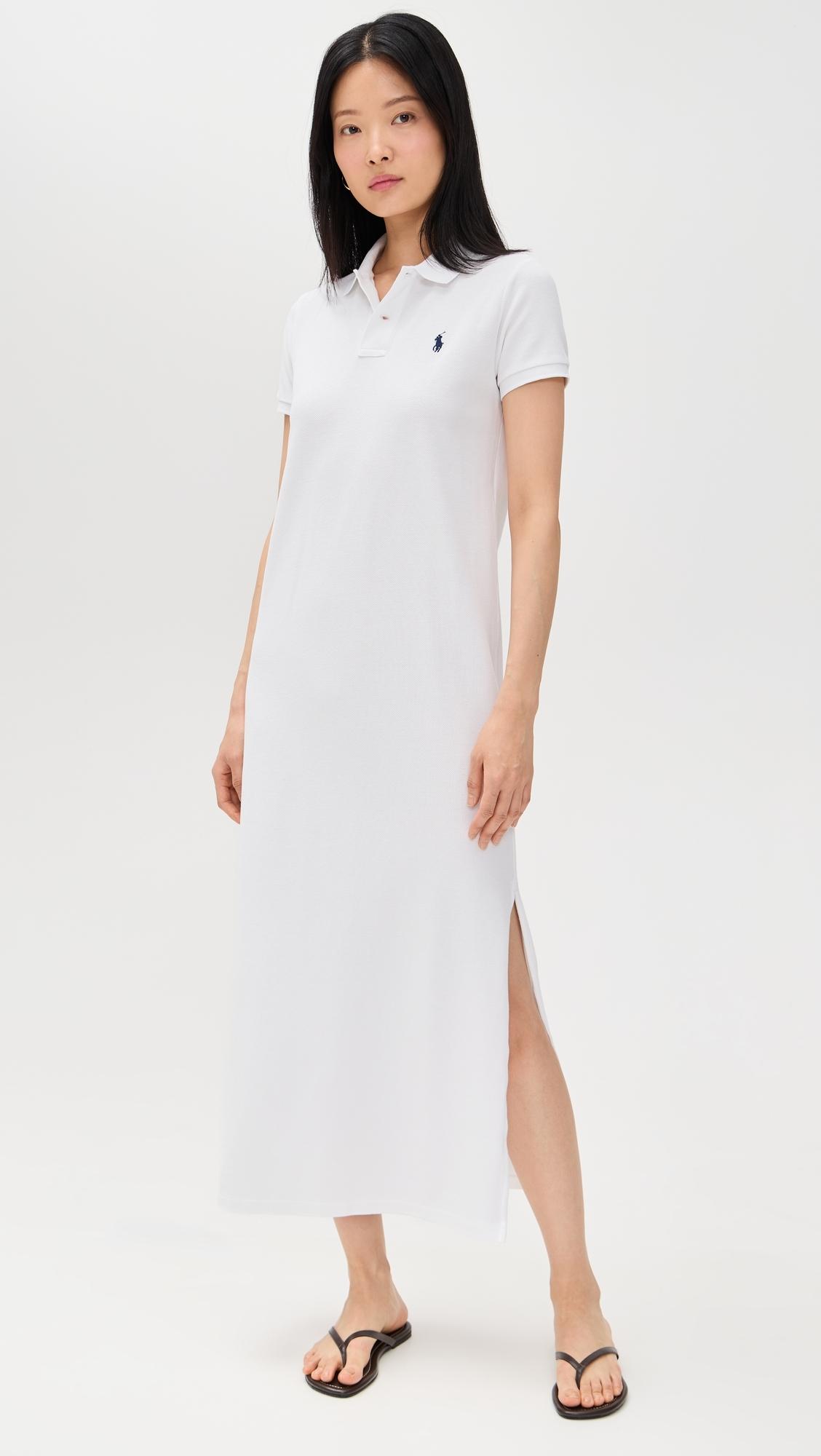 polo ralph lauren women dresses Women's Dress 98% cotton POLO RALPH LAUREN COTTON MESH