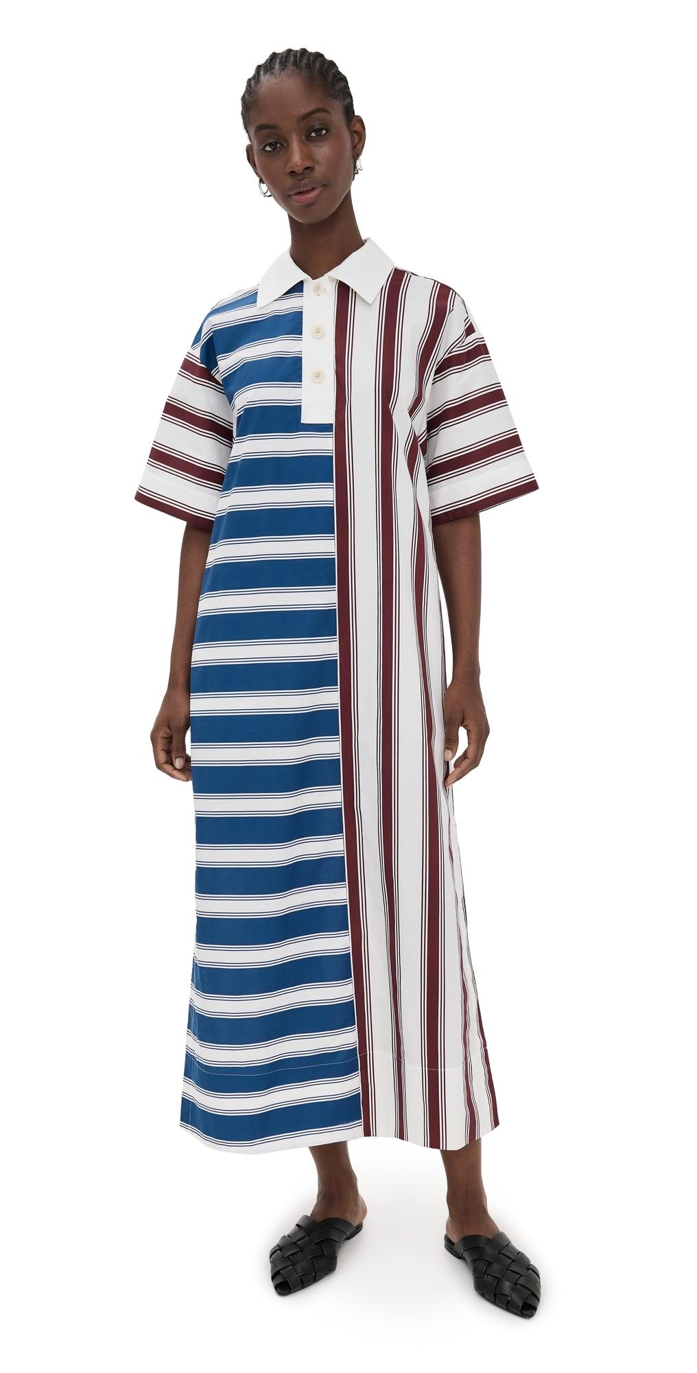 LEE MATHEWS コットンナイロン ギャザーチュニック カーキ Shop Dresses | Luxury Australian Womenswear Online – Lee Mathews