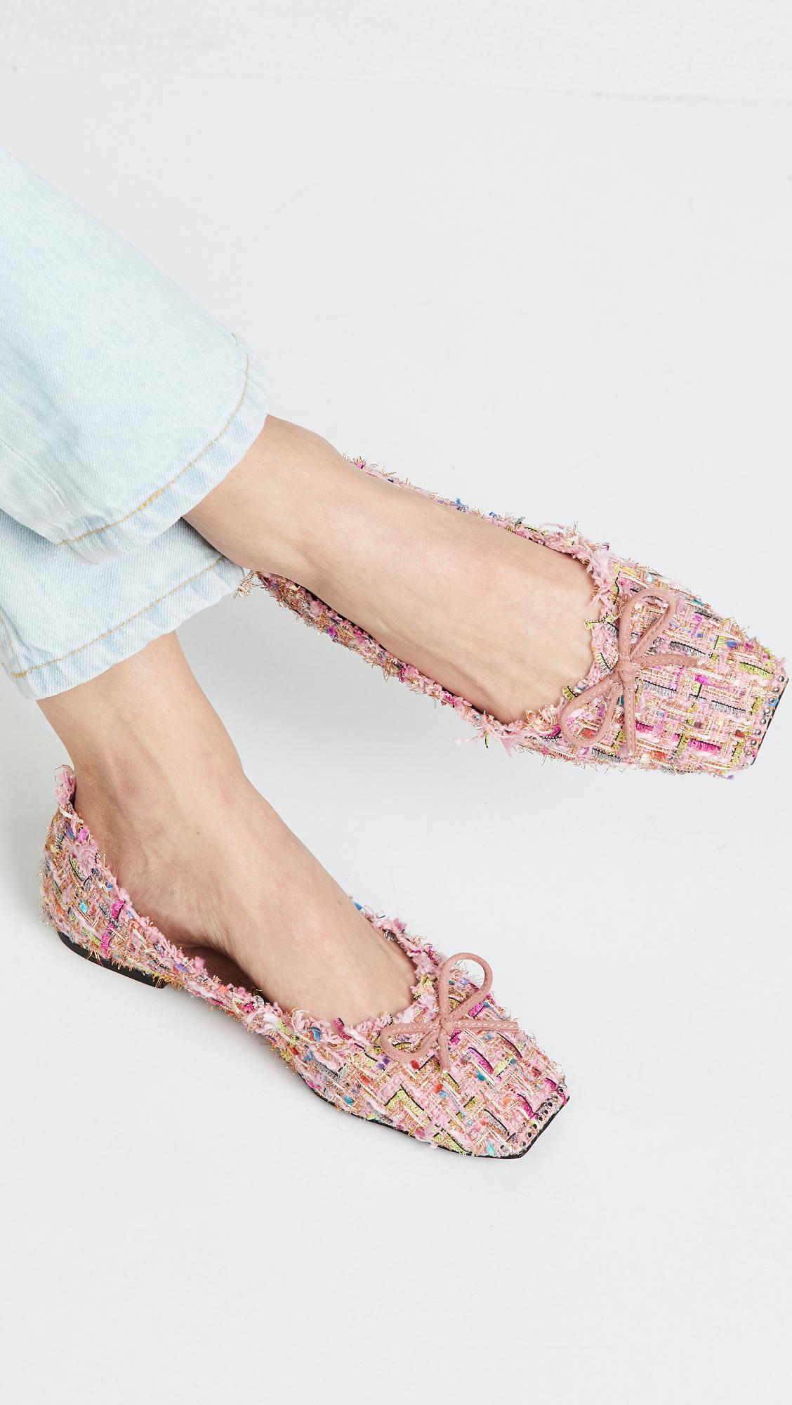 jeffrey campbell achira square toe flats