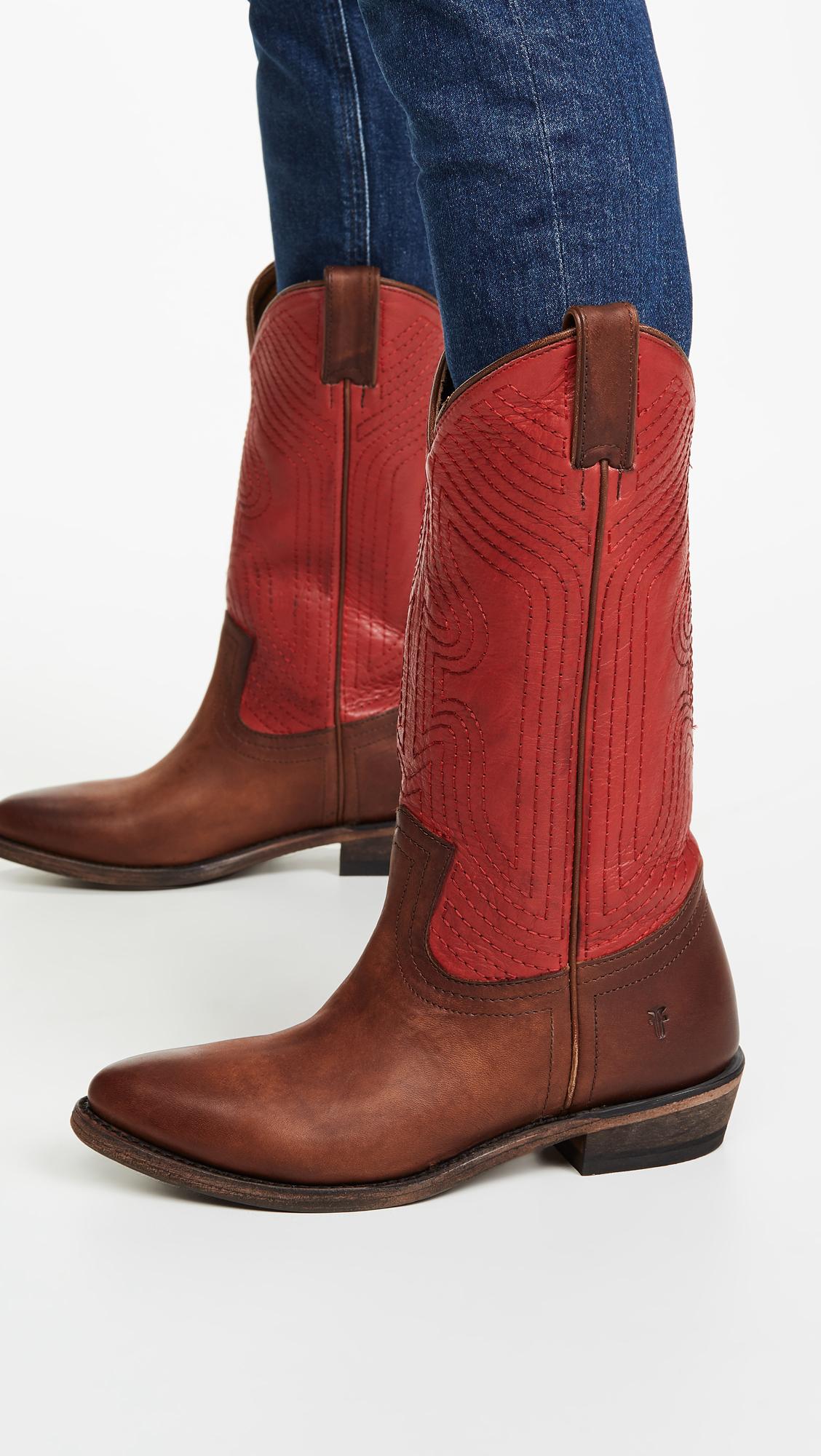 frye billy stitch pull on