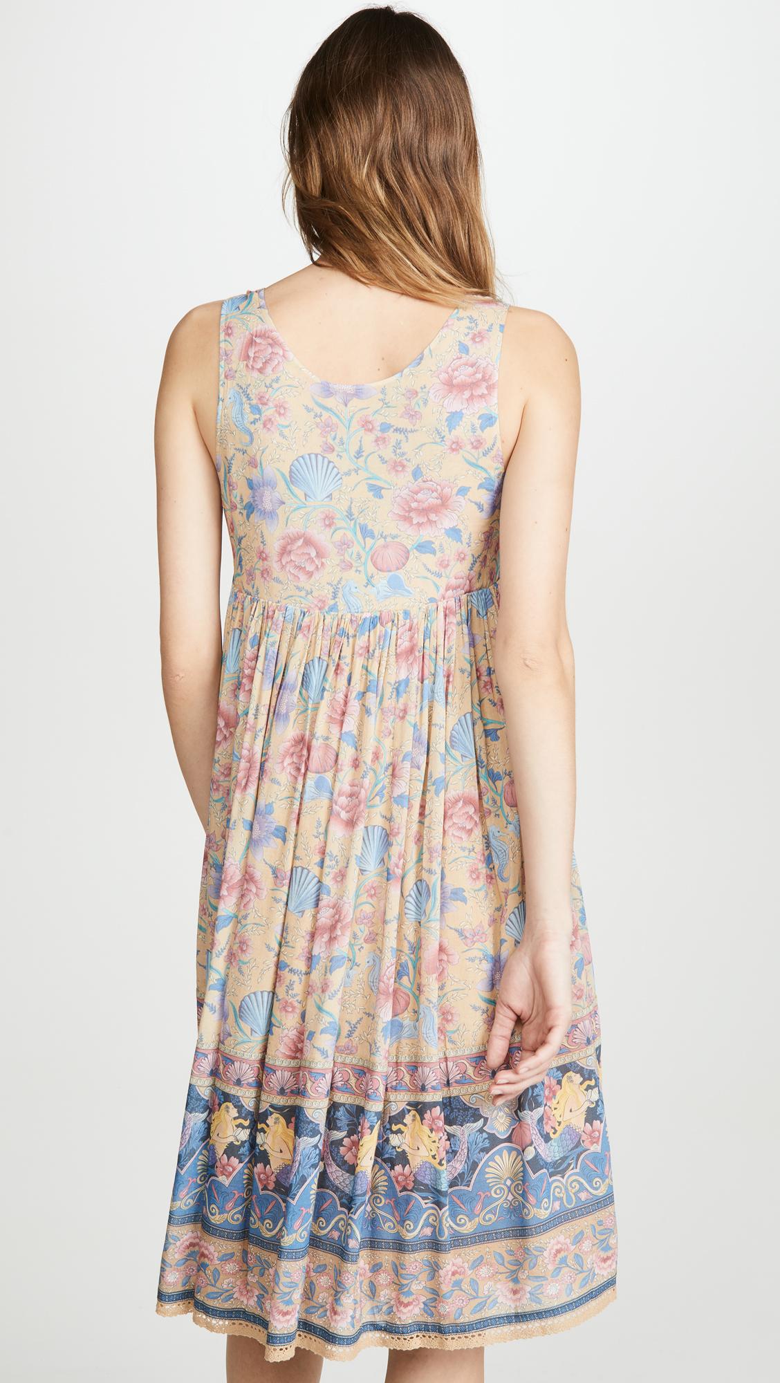 spell anne midi gown