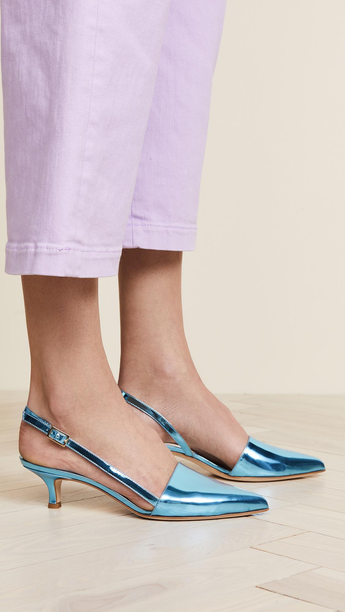 tibi slingback pumps