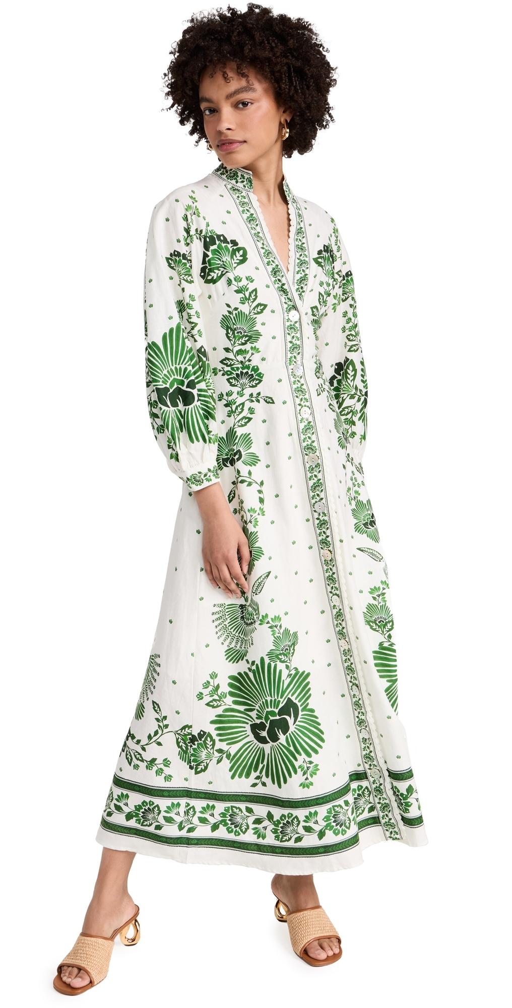 FARM Rio Women's Ayla Maxi Dress Green