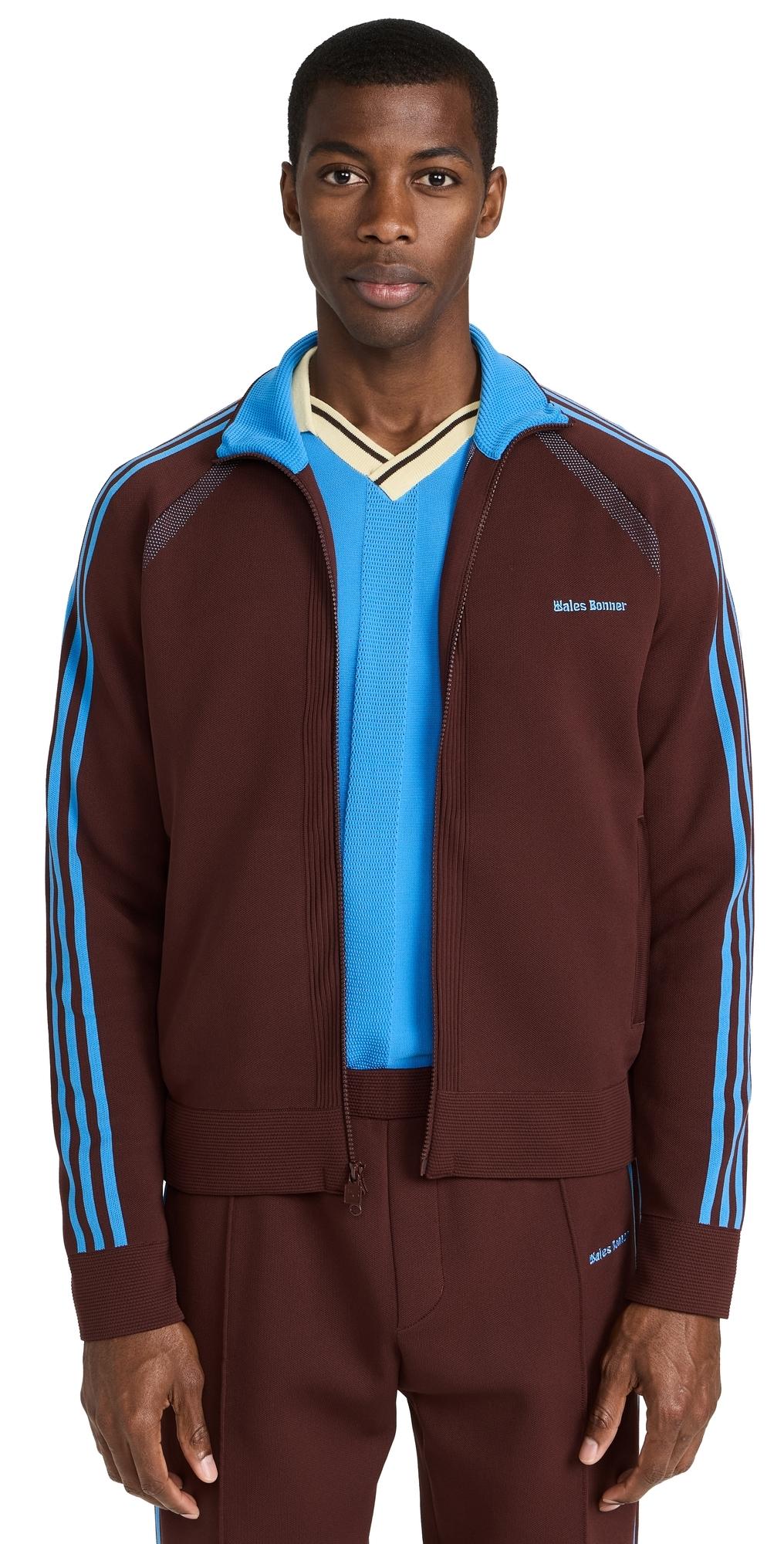 adidas X Wales Bonner Knit Track Jacket in Blue for Men | Lyst