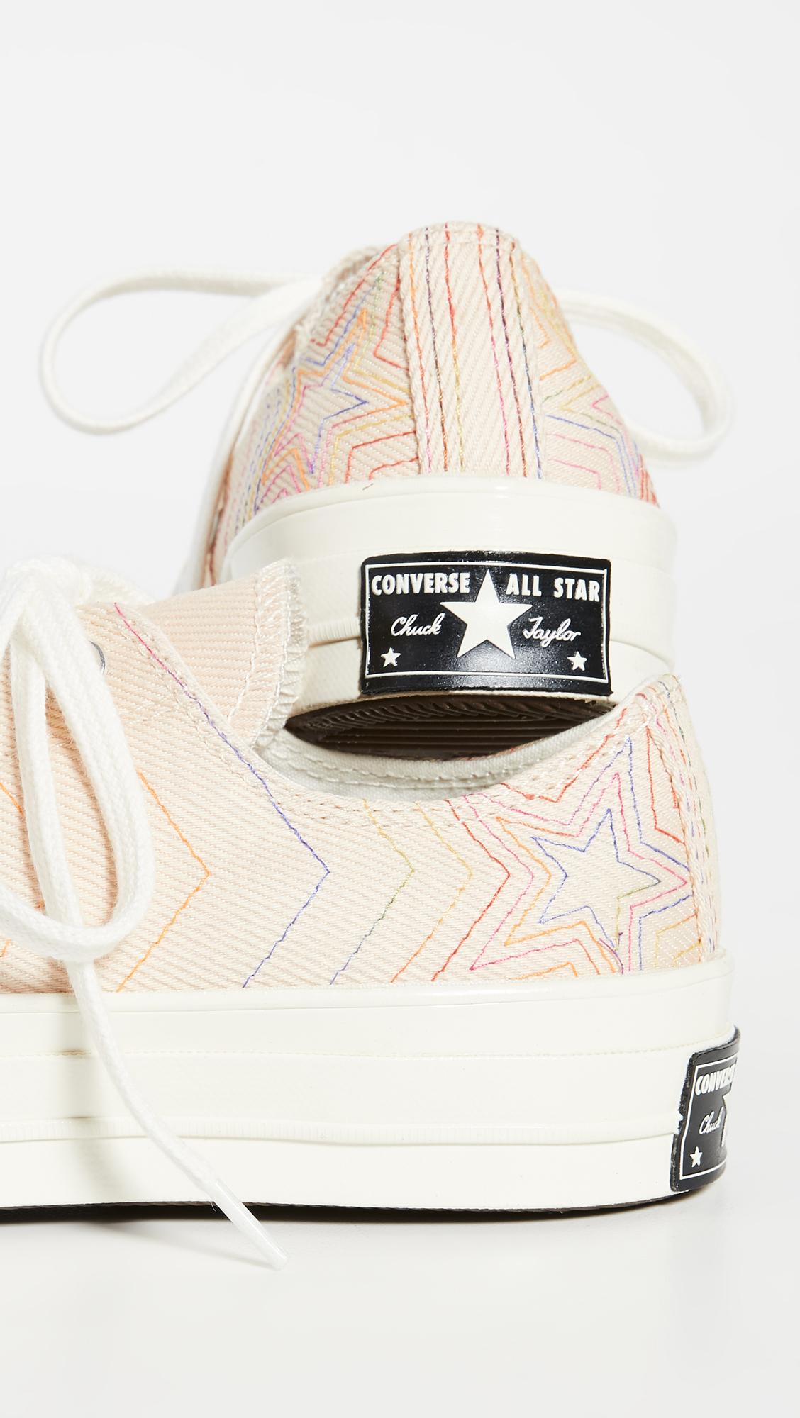 chuck 70 rainbow hi sneaker