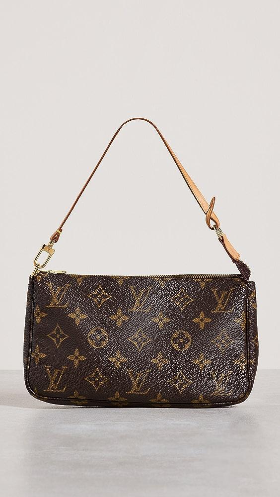 What Goes Around Comes Around Louis Vuitton Monogram Ab Pochette  Accessoires in Brown