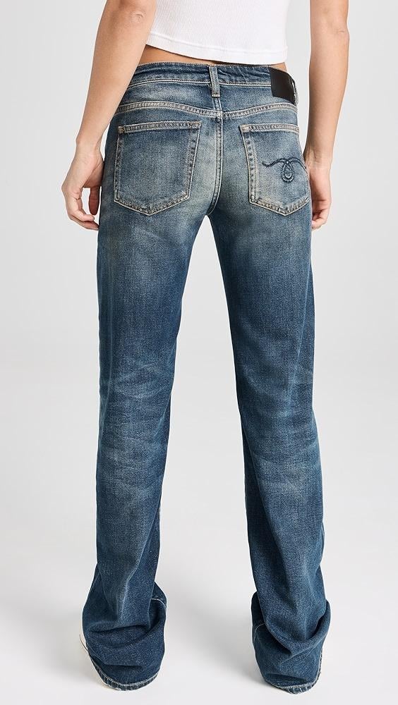 R13 Boy Flare Jeans in Blue Lyst