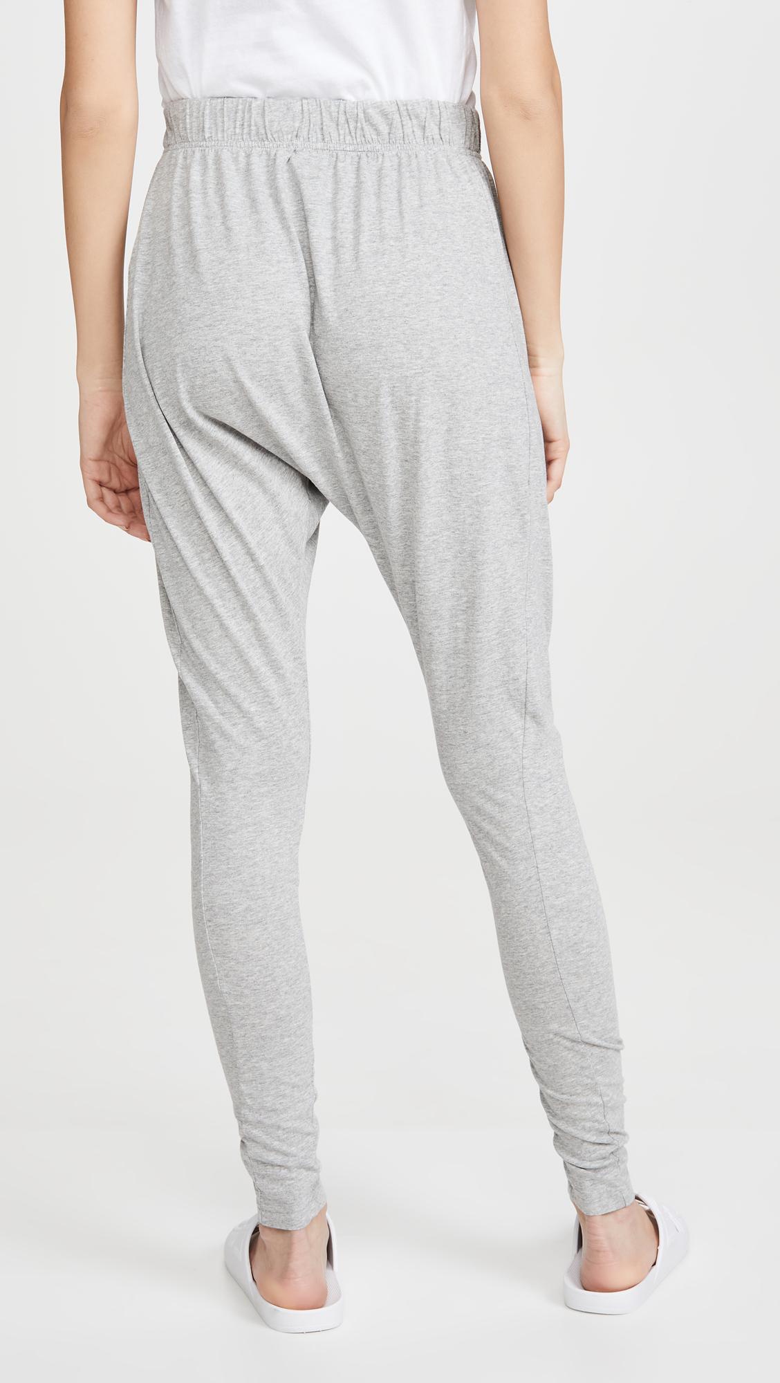 Bassike Cotton Slouch Jersey Pants in 