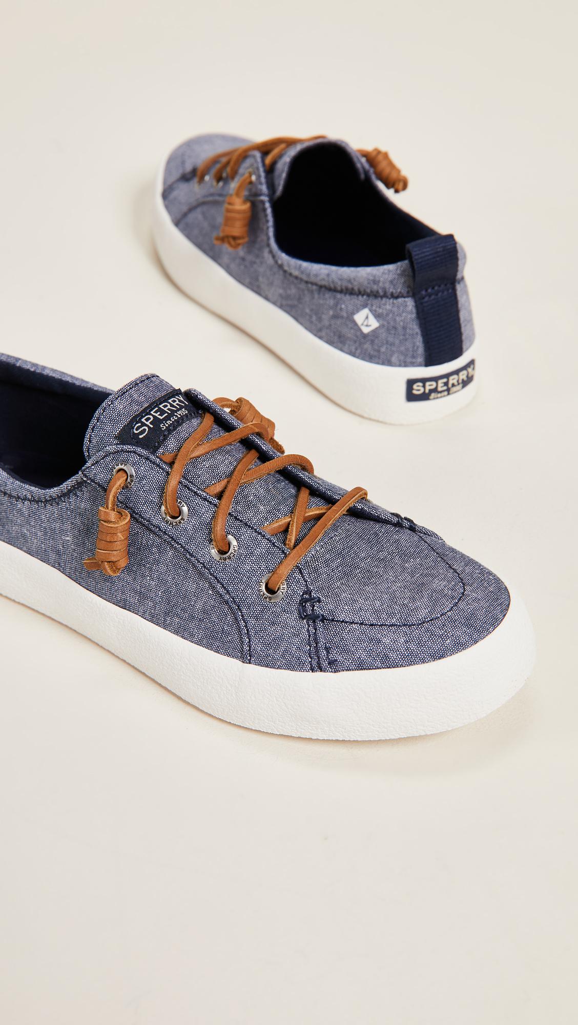 crest vibe chambray mule sneaker