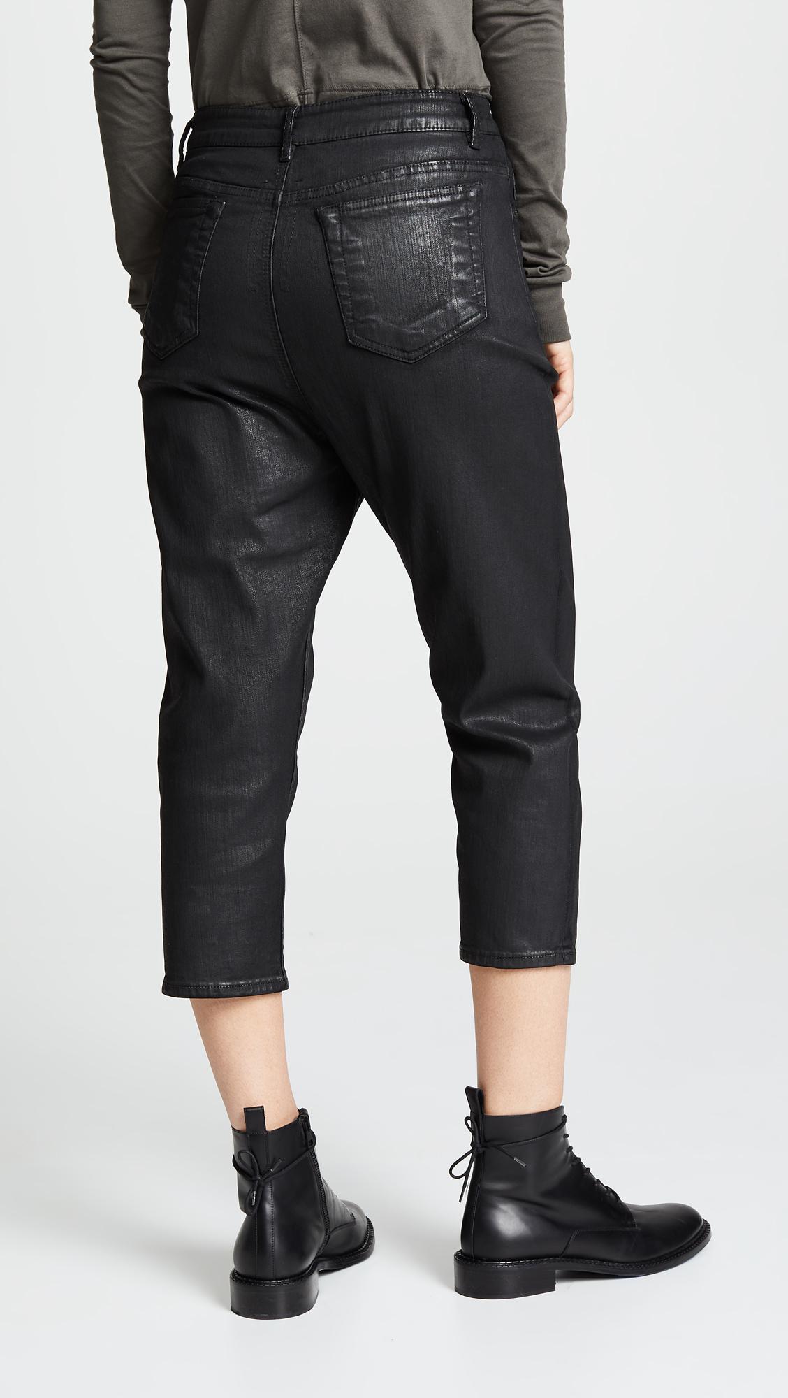 Rick Owens DRKSHDW collapse cut jeans