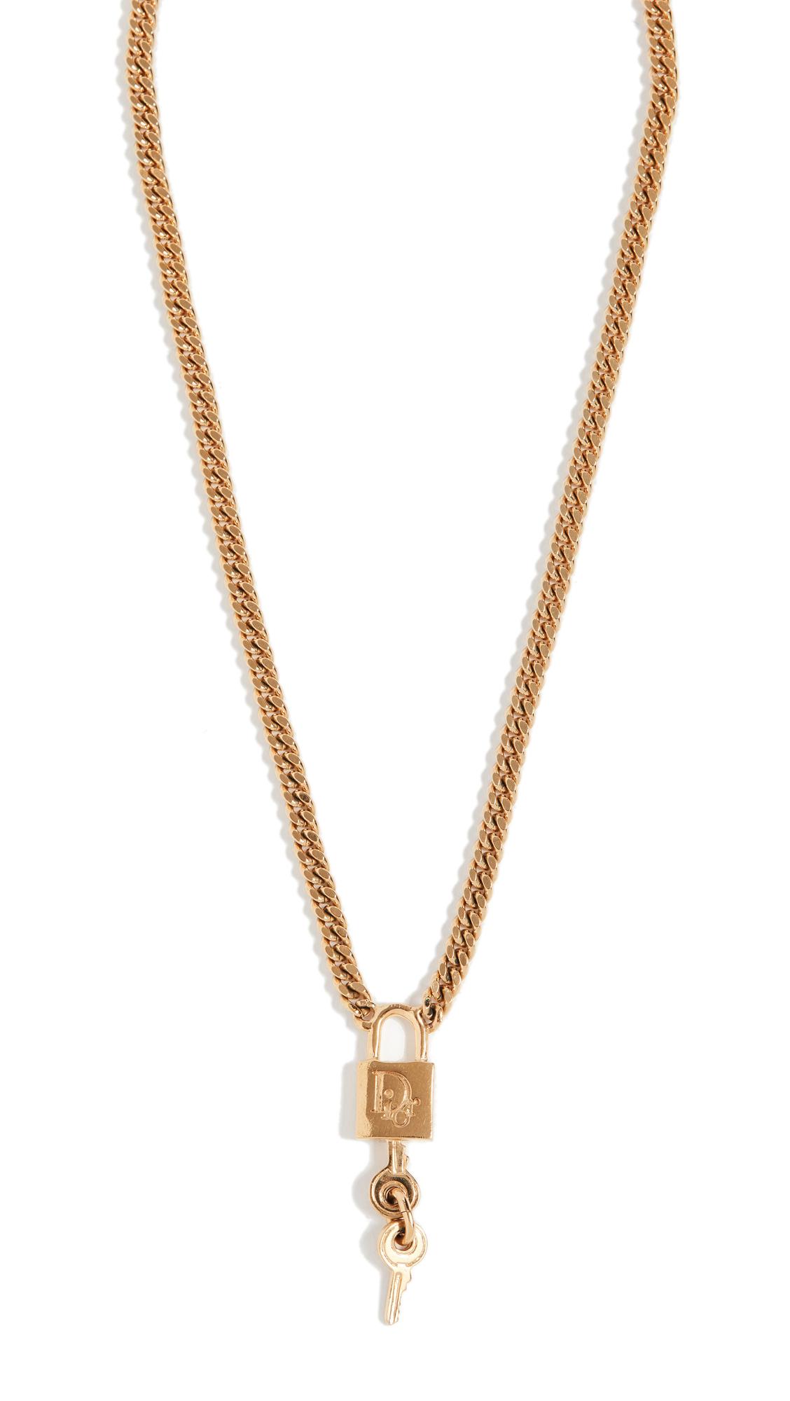 Cập nhật với hơn 82 dior lock pendant necklace mới nhất trieuson5