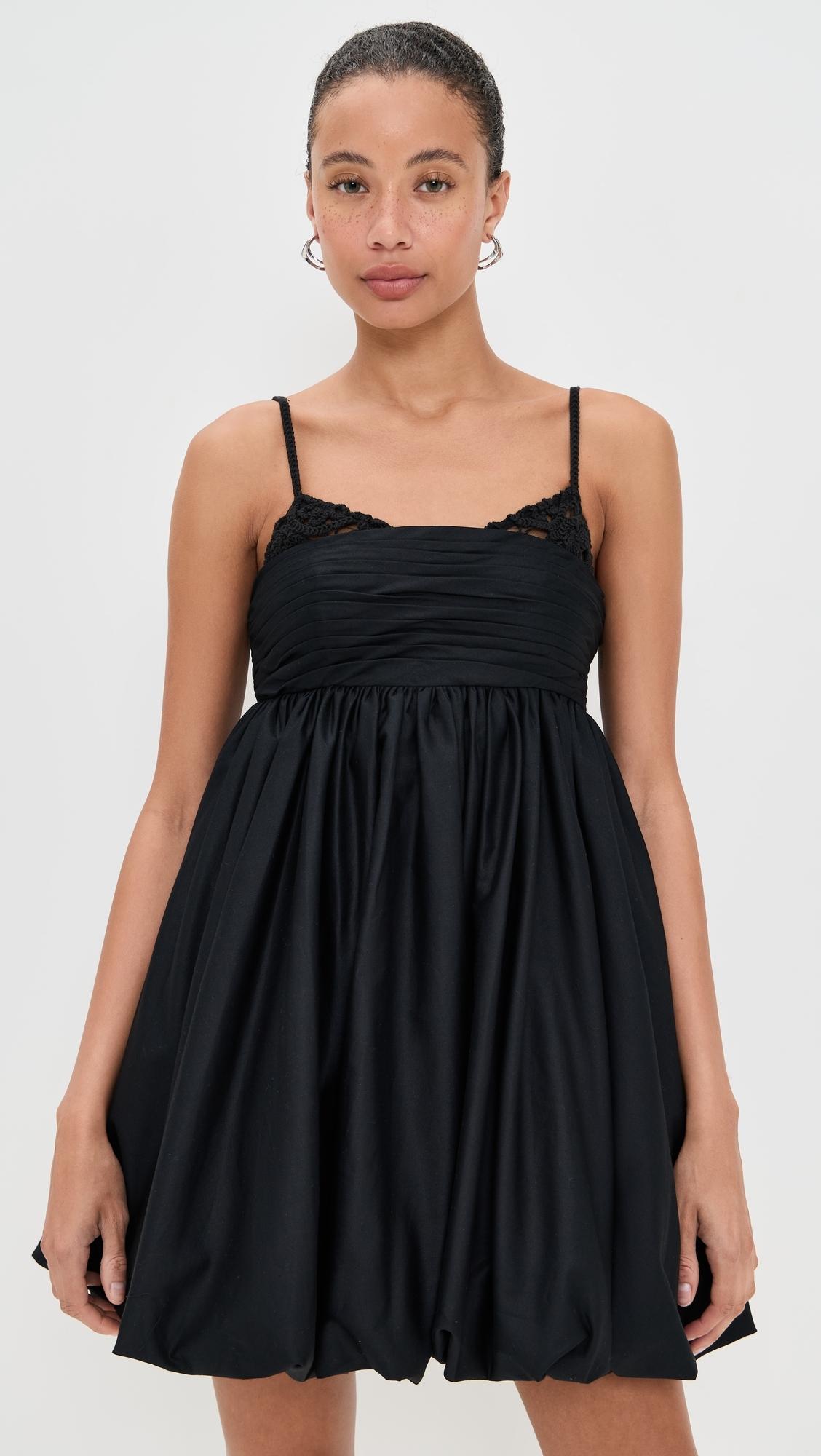 princess polly baby blue dress Black Janet Gown by AMUR main image 0