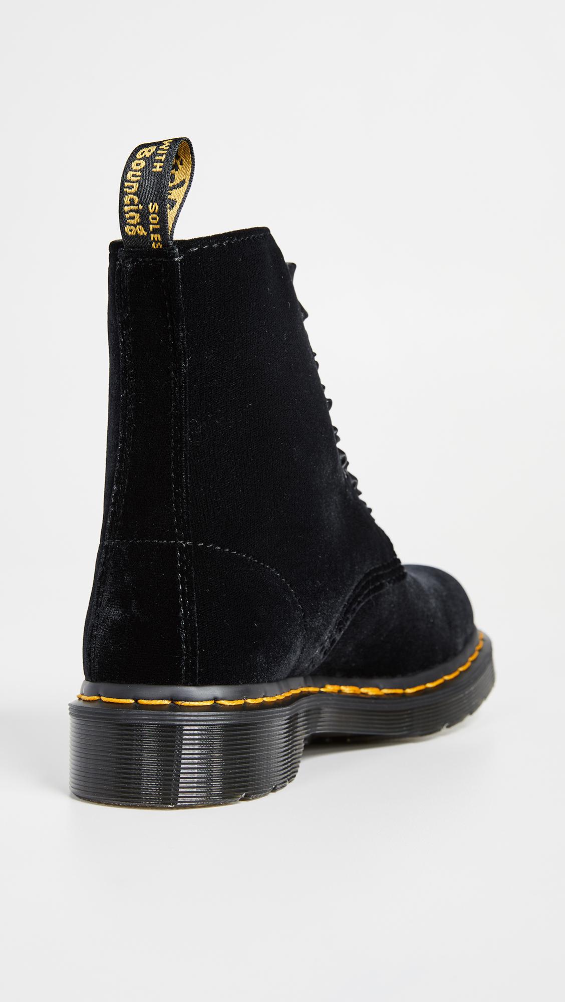 jadon velvet platform boot