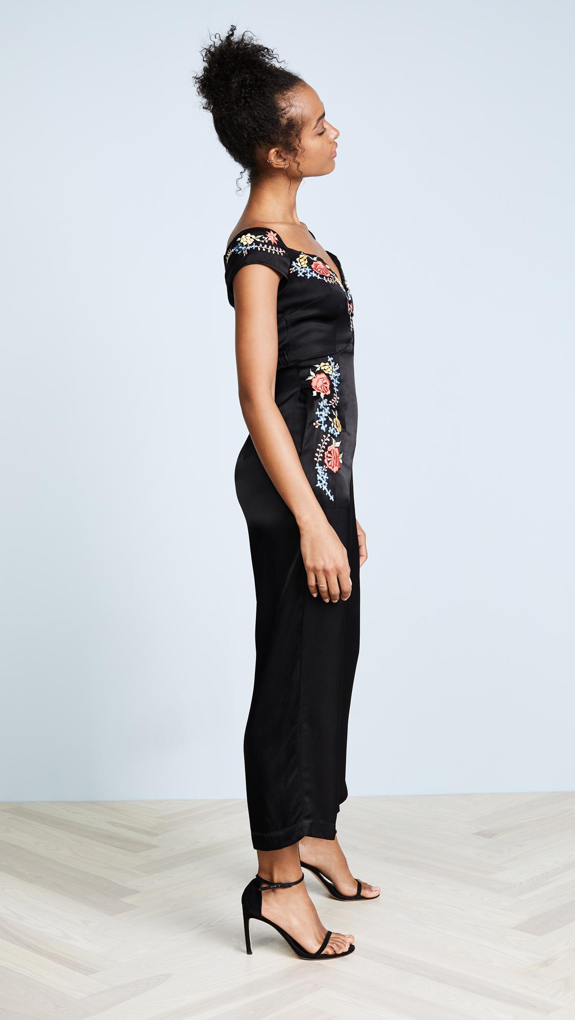 Lyst - Alice Mccall Distant Sky Jumpsuit in Black